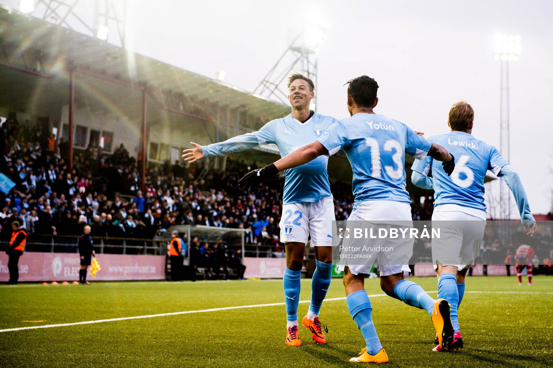 Malmö FFs Tobias Sana jublar