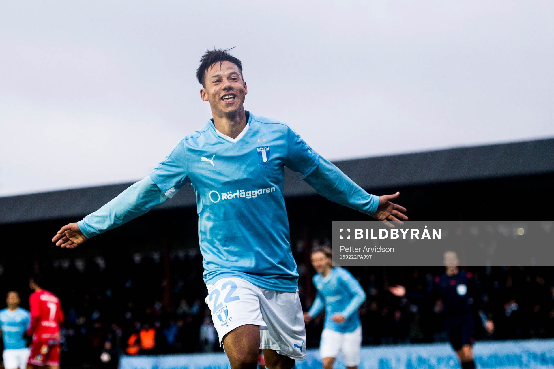 Malmö FFs Tobias Sana jublar