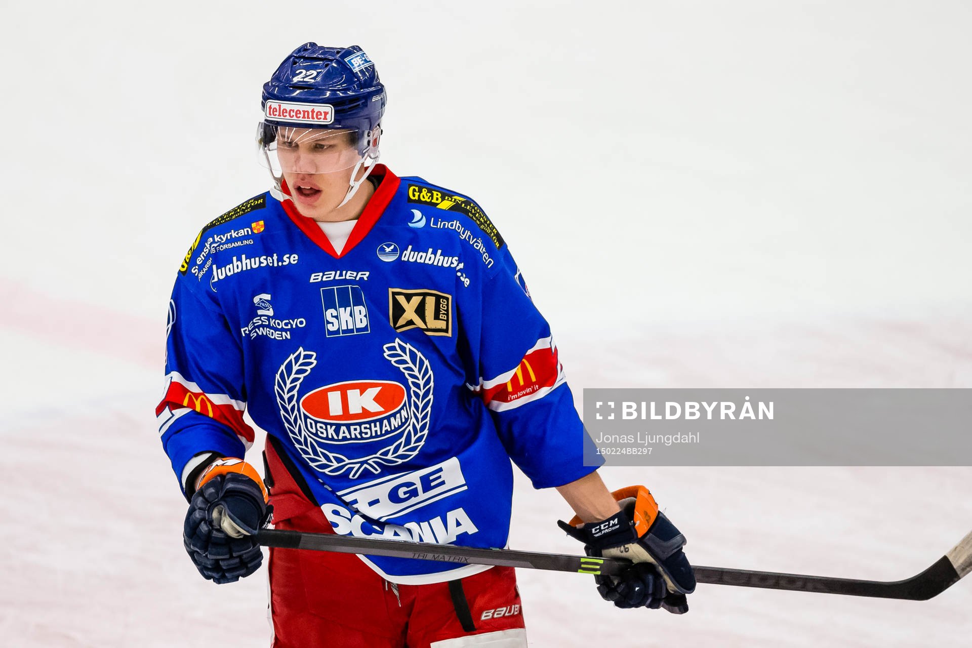 Oskarshamns Mikael Johansson värmer upp