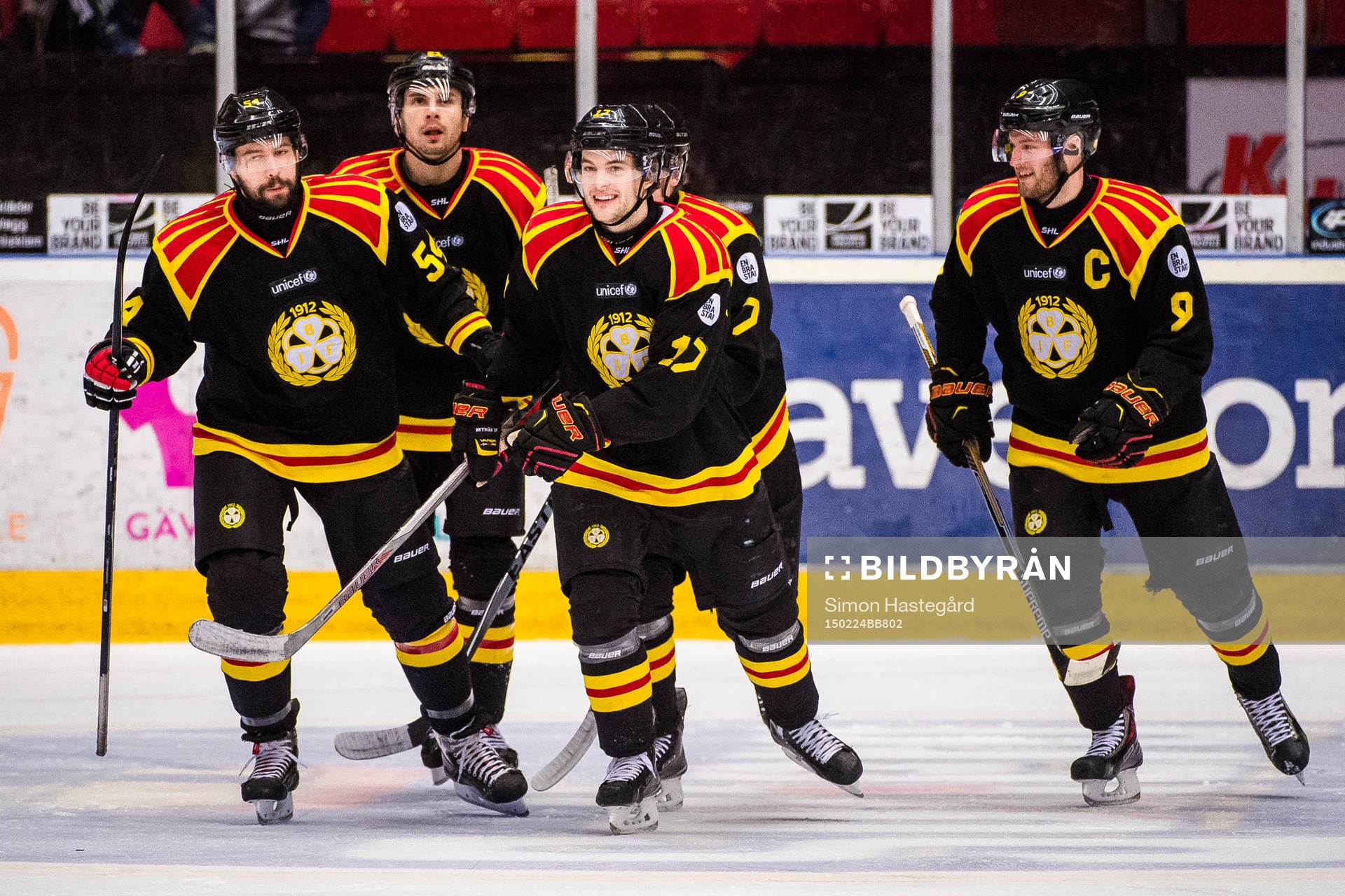 Brynäs Tomas Slovak , Tim Wallace ,Pathrik Westerholm och