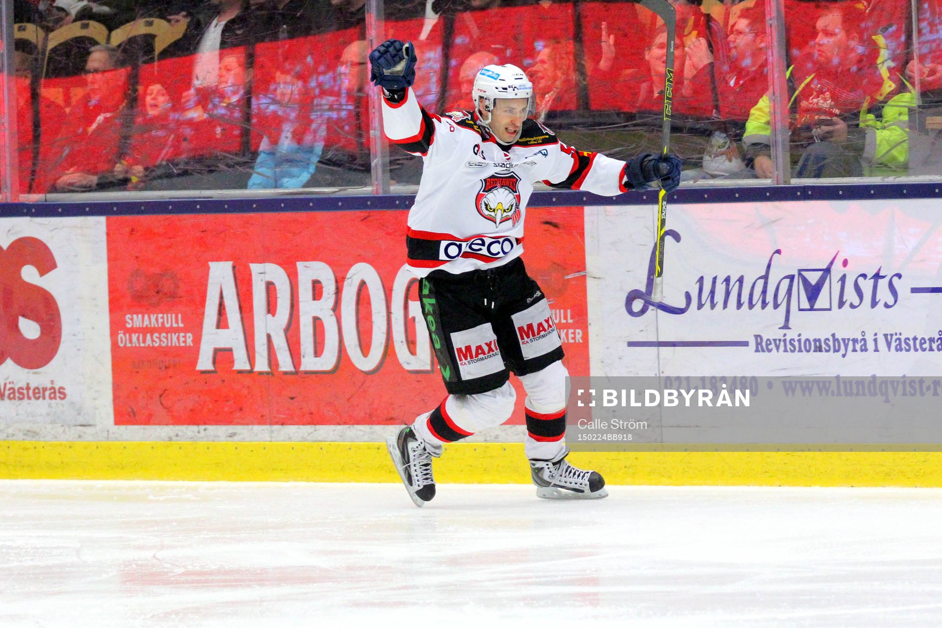 Malmös Fabian Brunnström jublar
