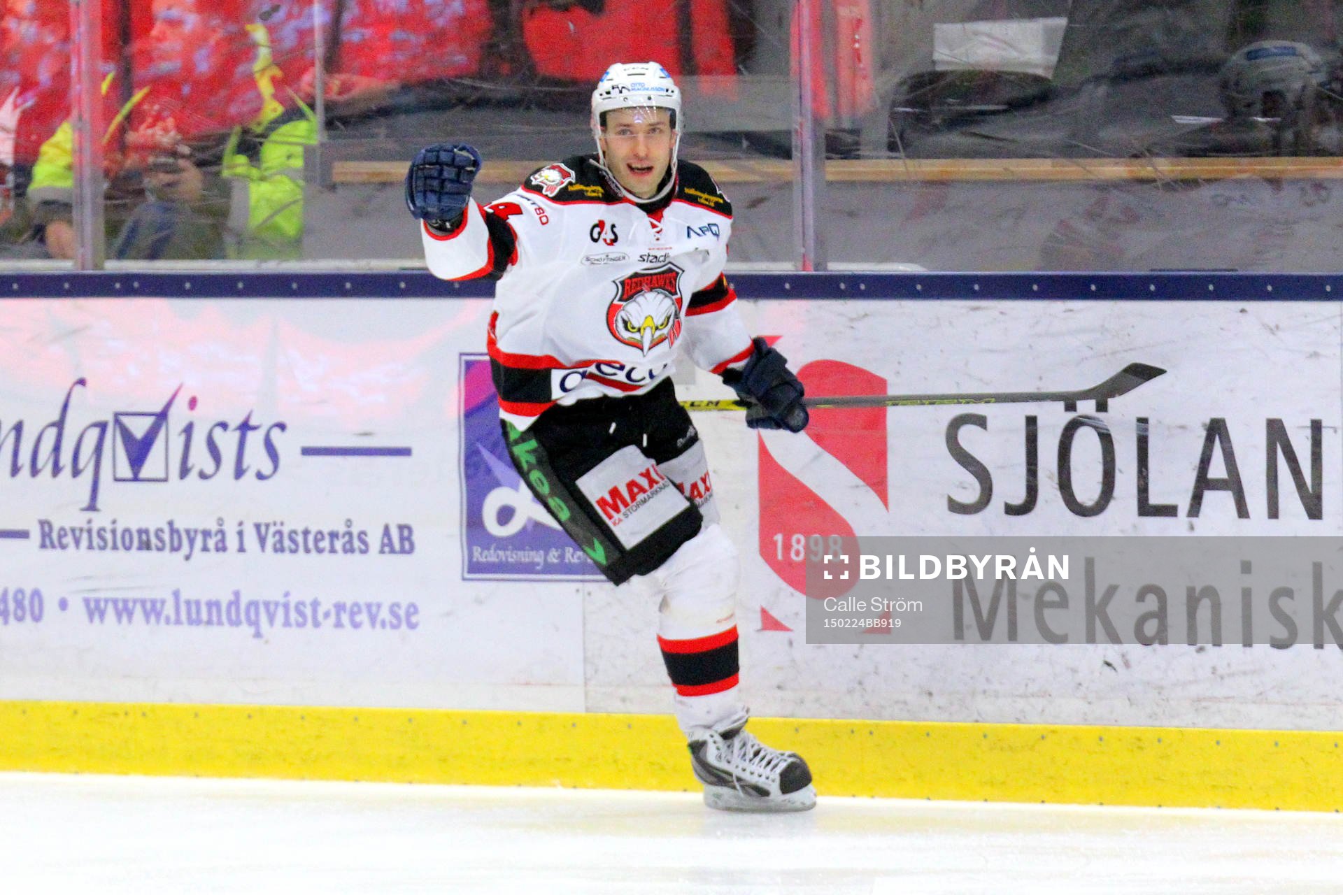 Malmös Fabian Brunnström jublar