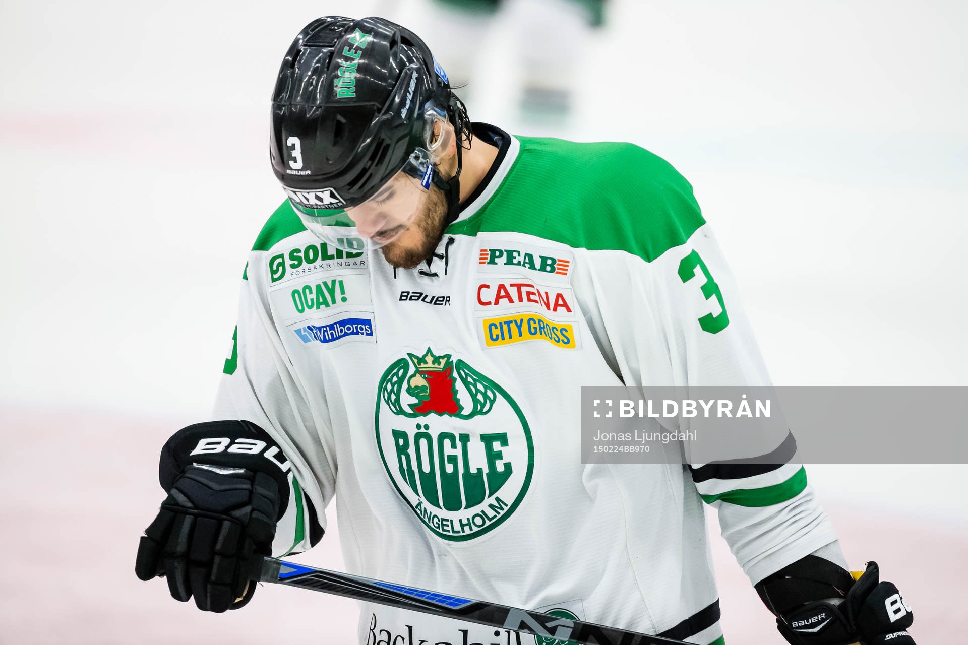 Rögles Almen Bibic hänger med huvudet