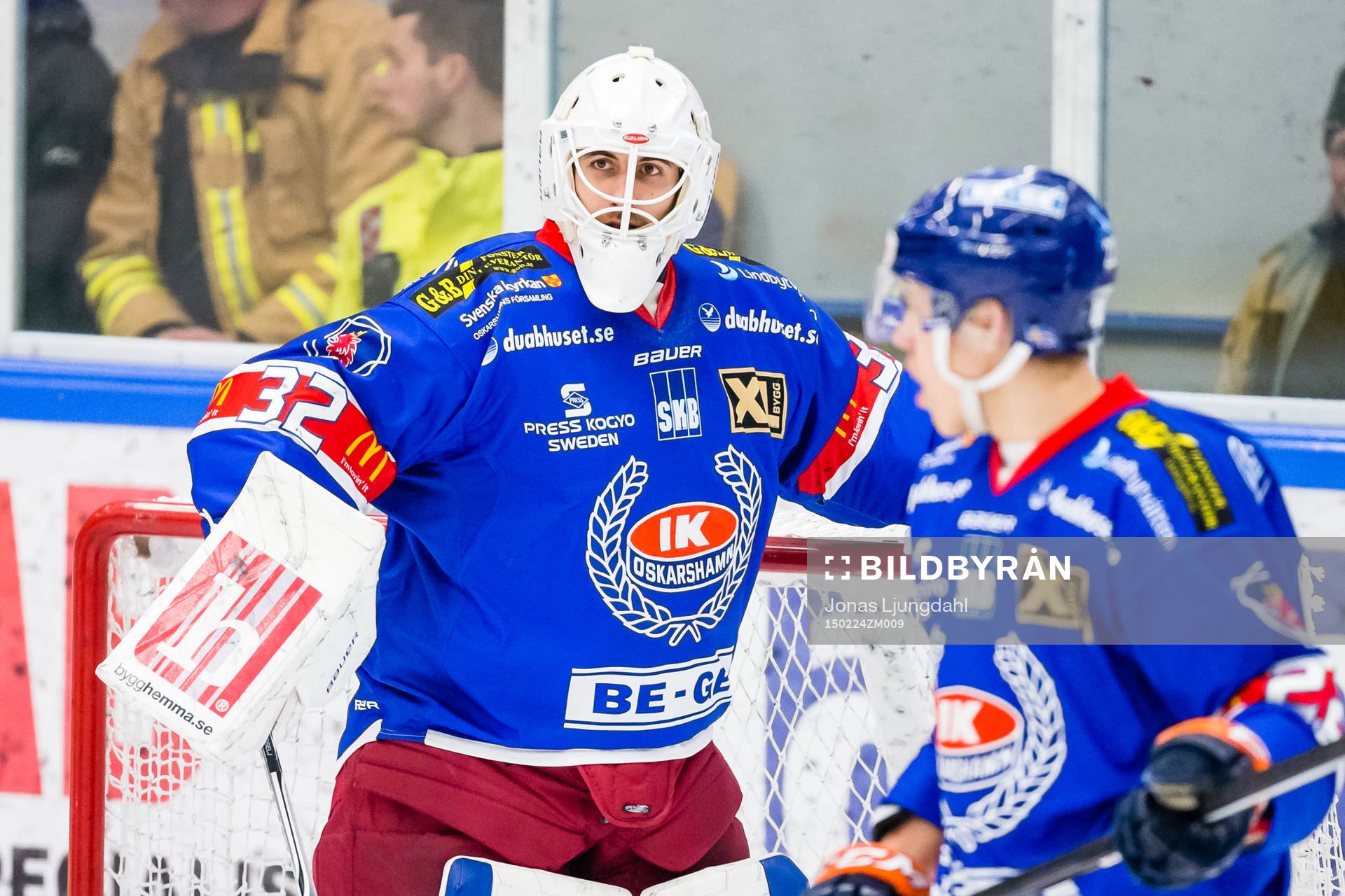 Oskarshamns målvakt Gasper Kroselj