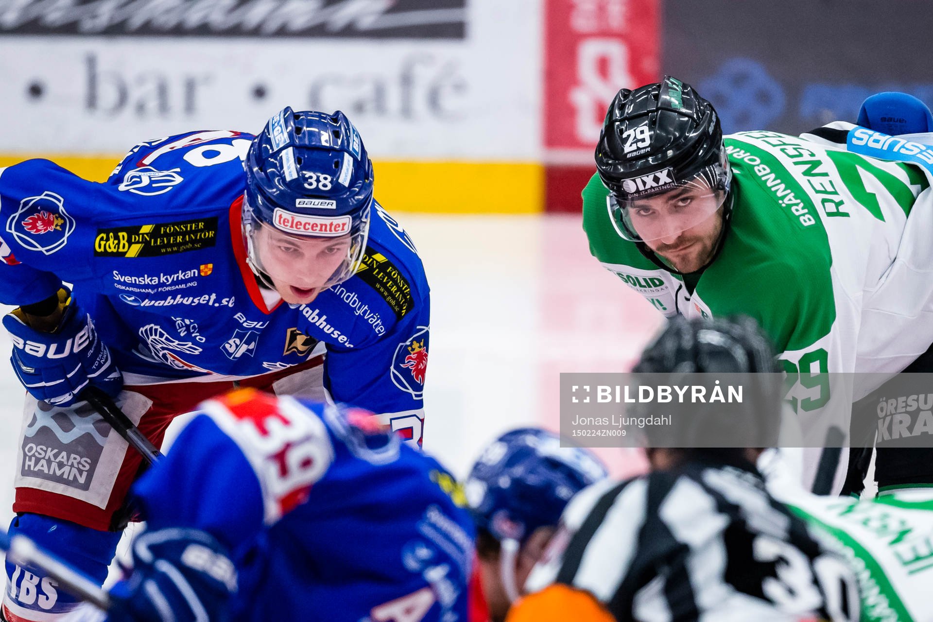 Oskarshamns Morten H Poulsen och Rögles Ludvig Rensfeldt