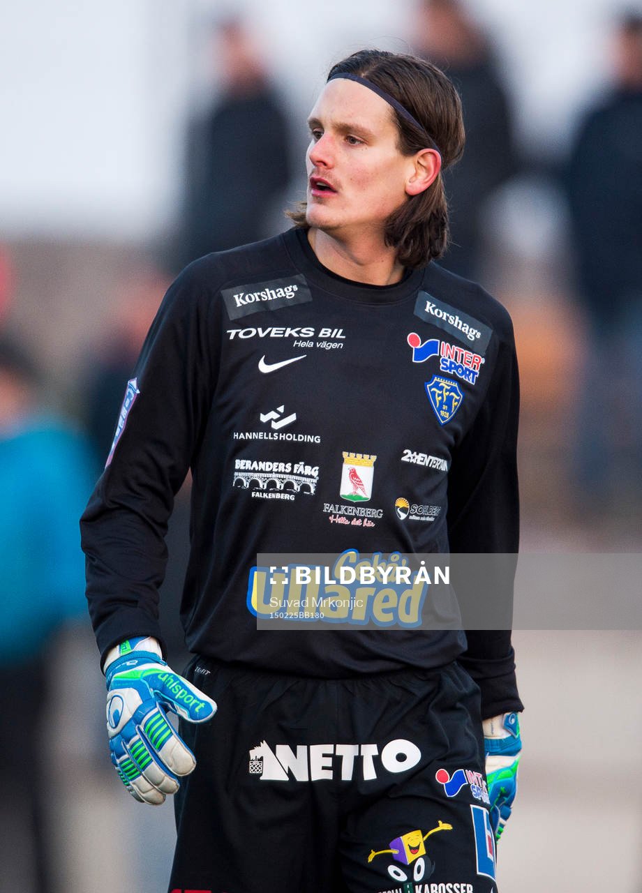 Falkenbergs målvakt Otto Martler