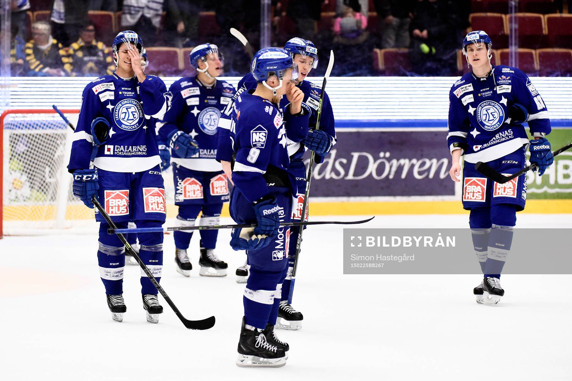 Leksands spelare deppar