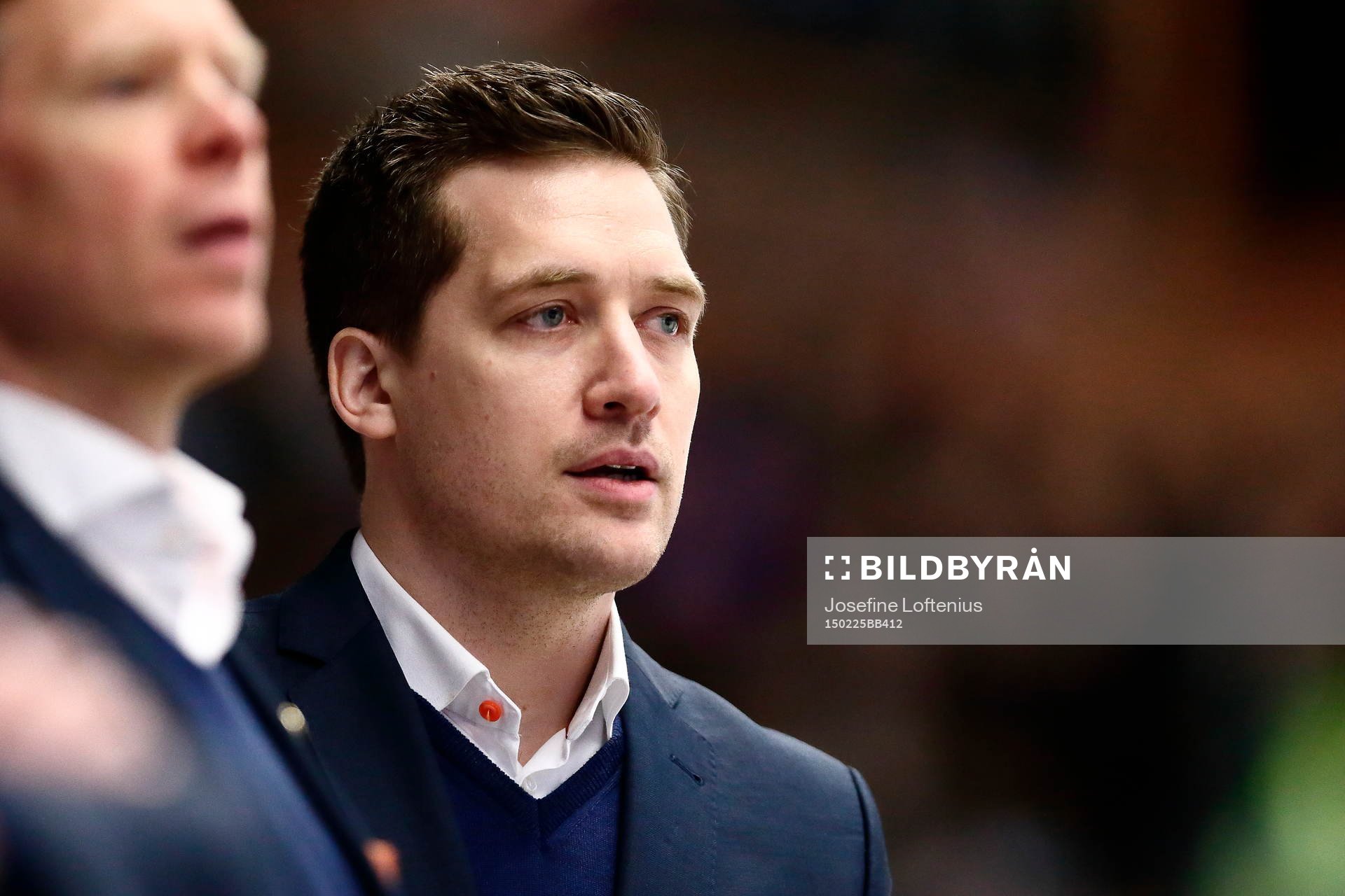 Växjös tränare Sam Hallam