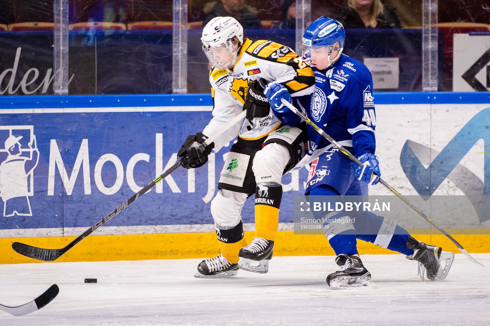 Skellefteås Oskar Sundqvist och Leksands Tomi Sallinen