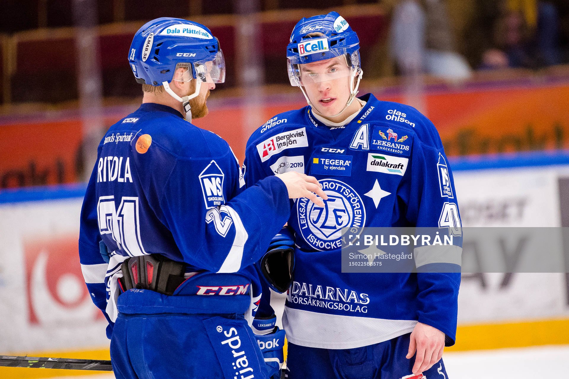 Leksands Mattias Ritola i samtal med Tomi Sallinen