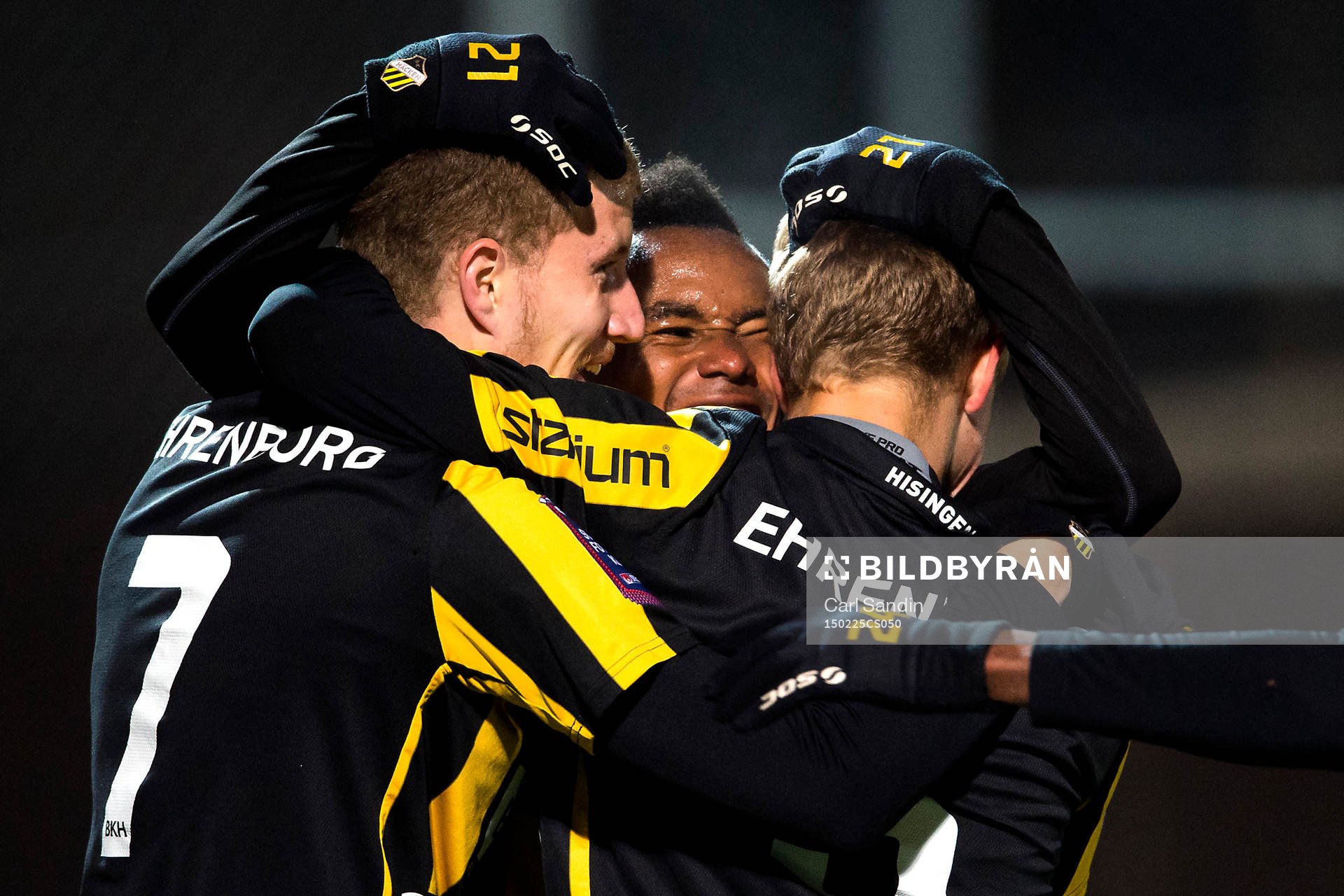 Häckens Simon Gustafson, Nasiru Mohammed och Joel
