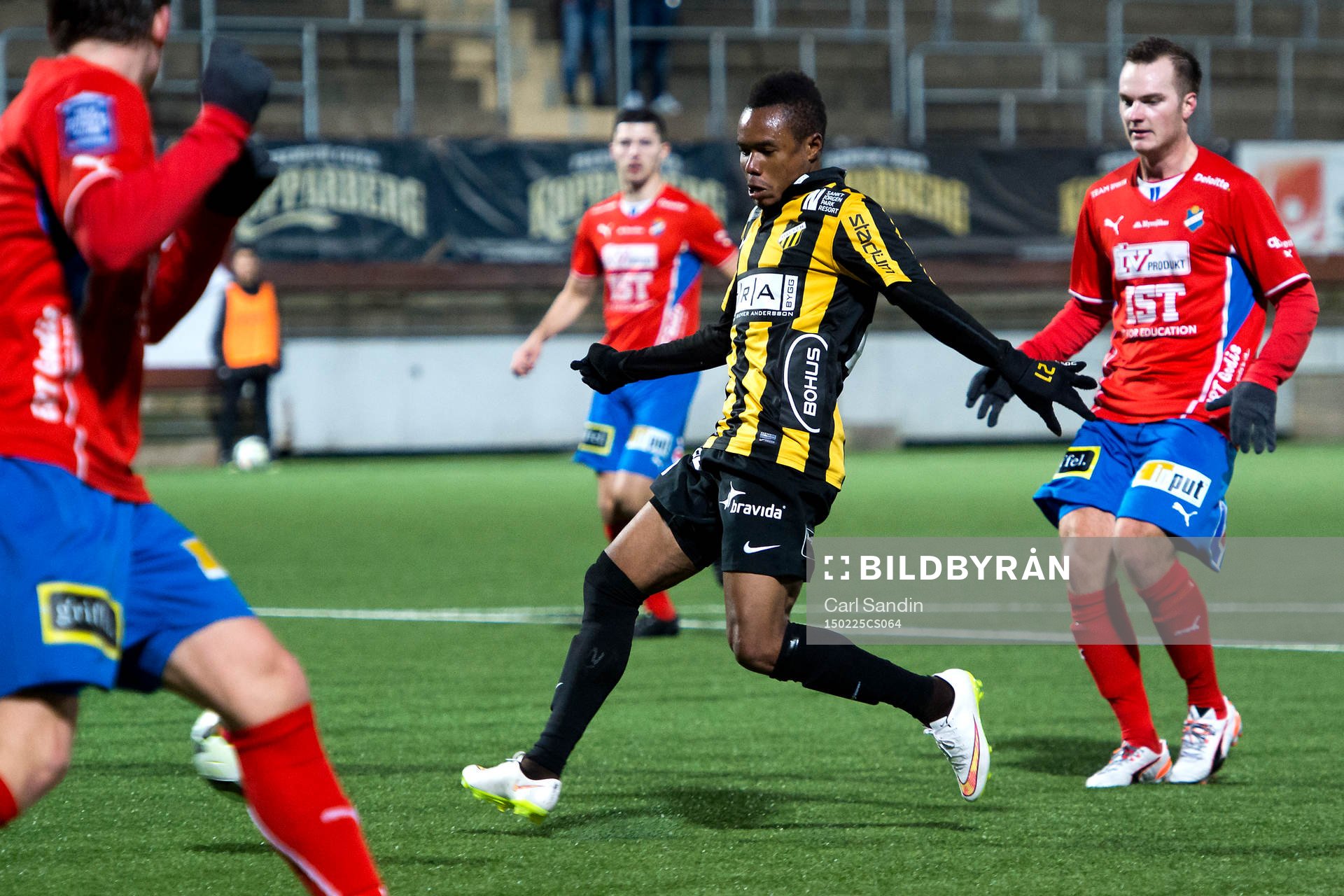 Häckens Nasiru Mohammed gör 1-0