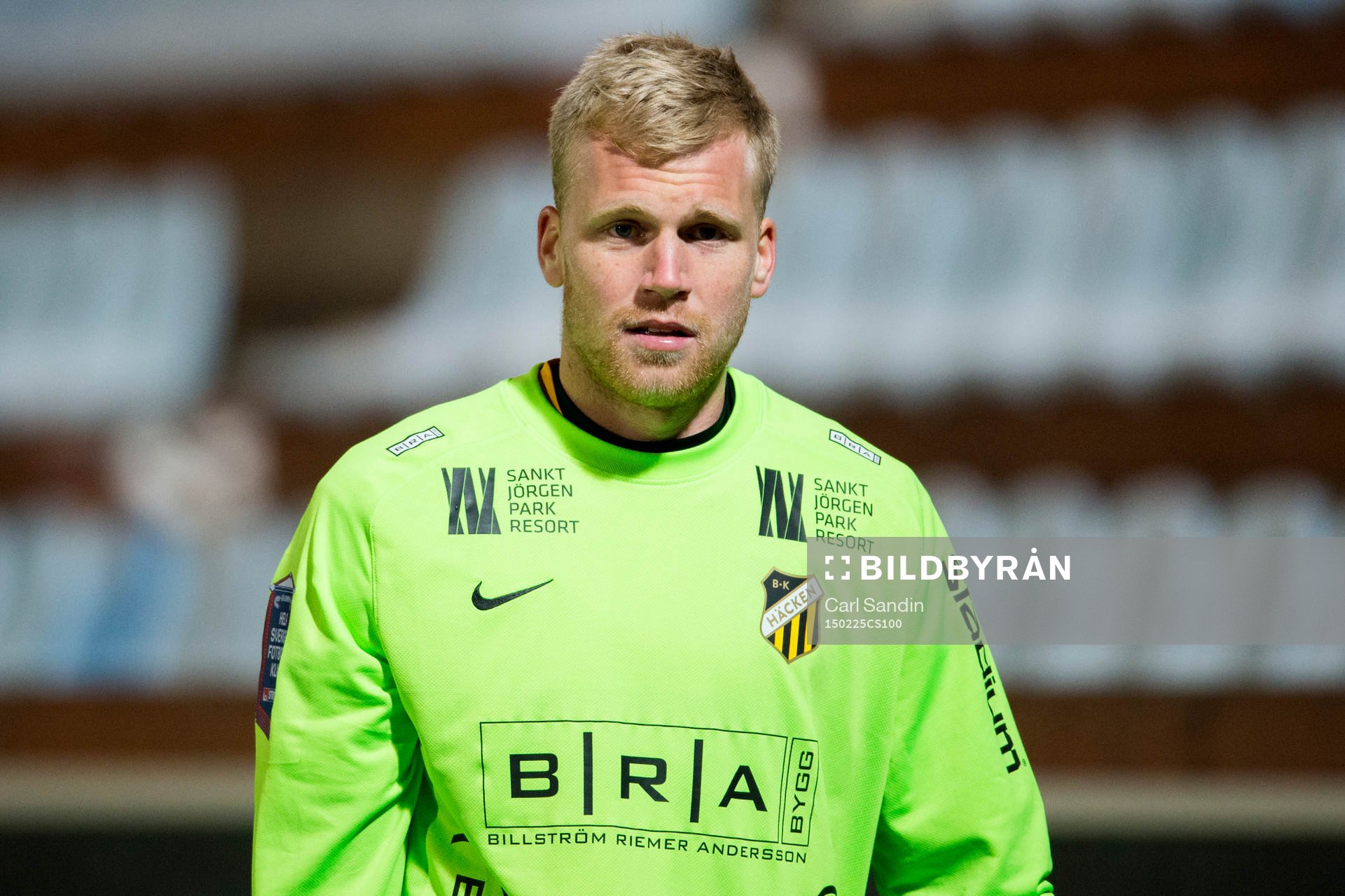 Häckens målvakt Peter Abrahamsson