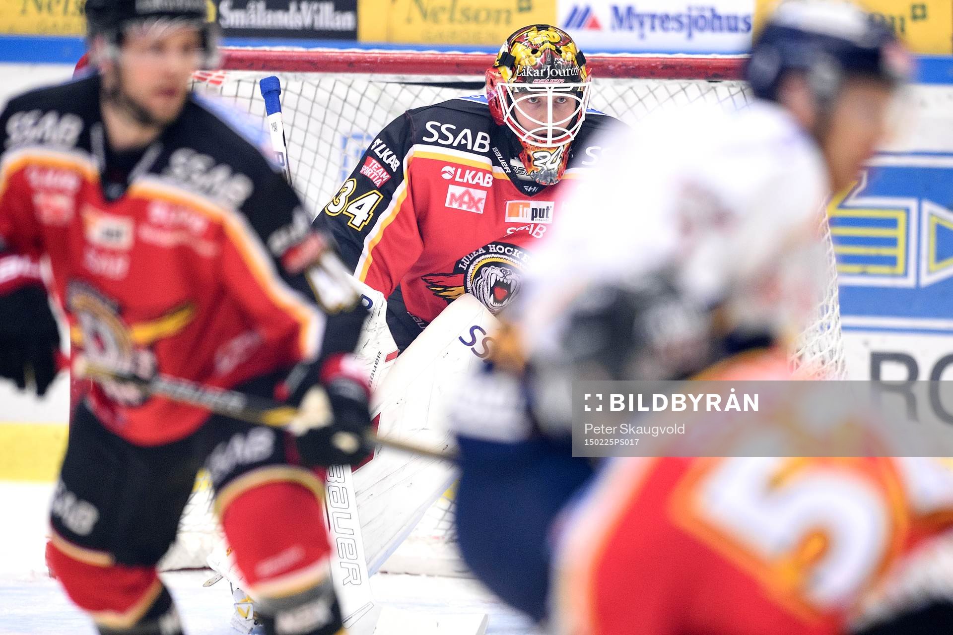 Luleås målvakt Joel Lassinantti