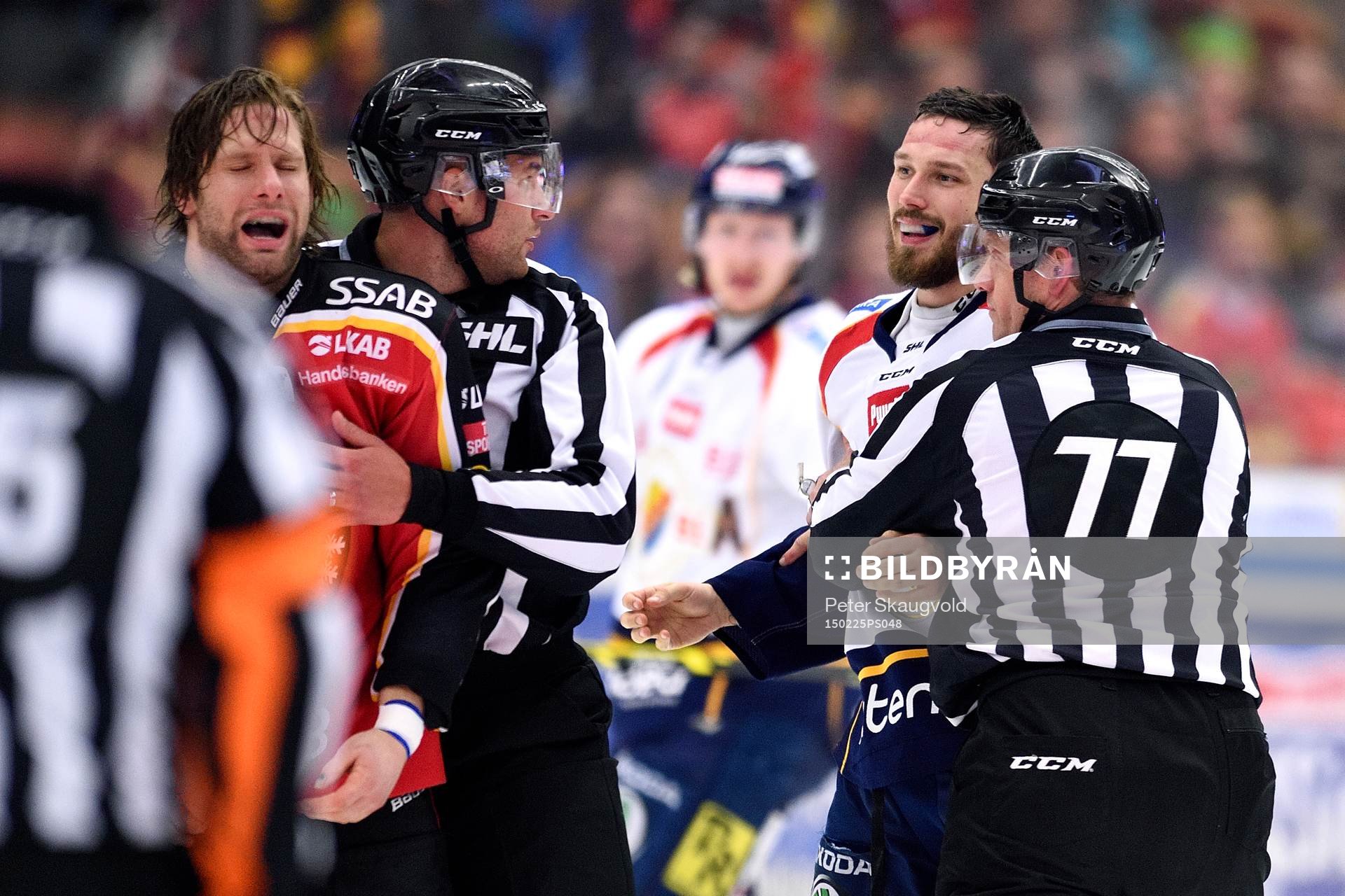 Luleås Jonathan Granström och Djurgårdens Mikael Ahlén