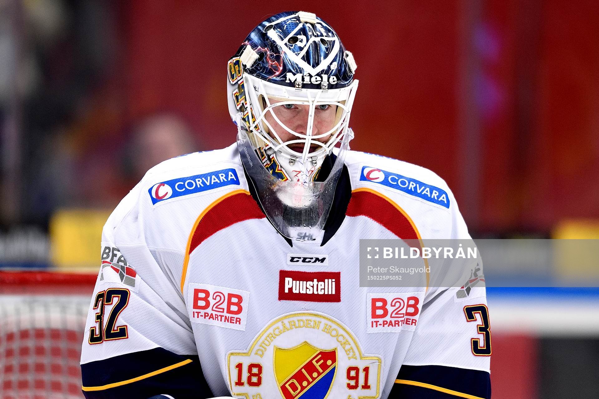 Djurgårdens målvakt Mikael Tellqvist