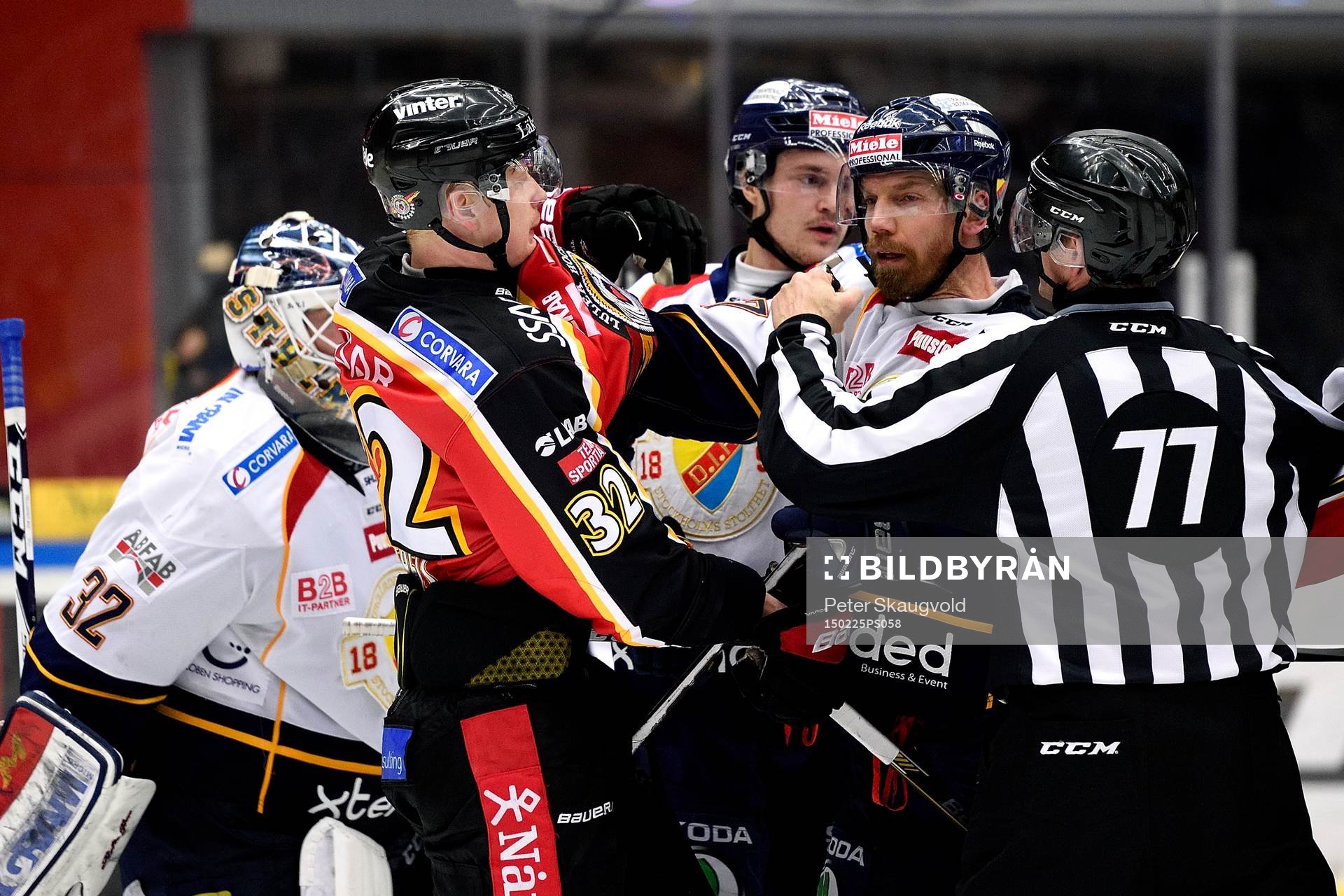 Bråk mellan Luleås Lennart Petrell och Djurgårdens