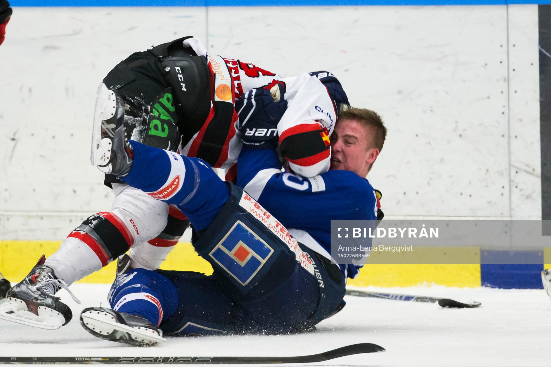 Malmö Redhawks David Liffiton i slagsmål med Karlskogas