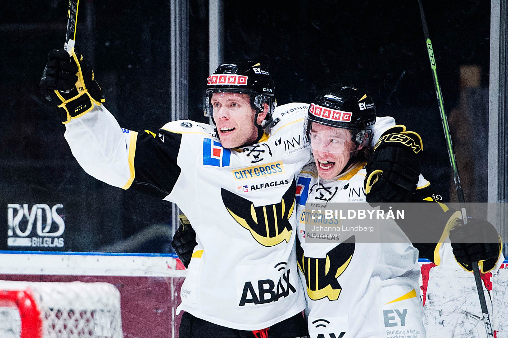 Västerås Fredrik Johansson och Brock Montpetit