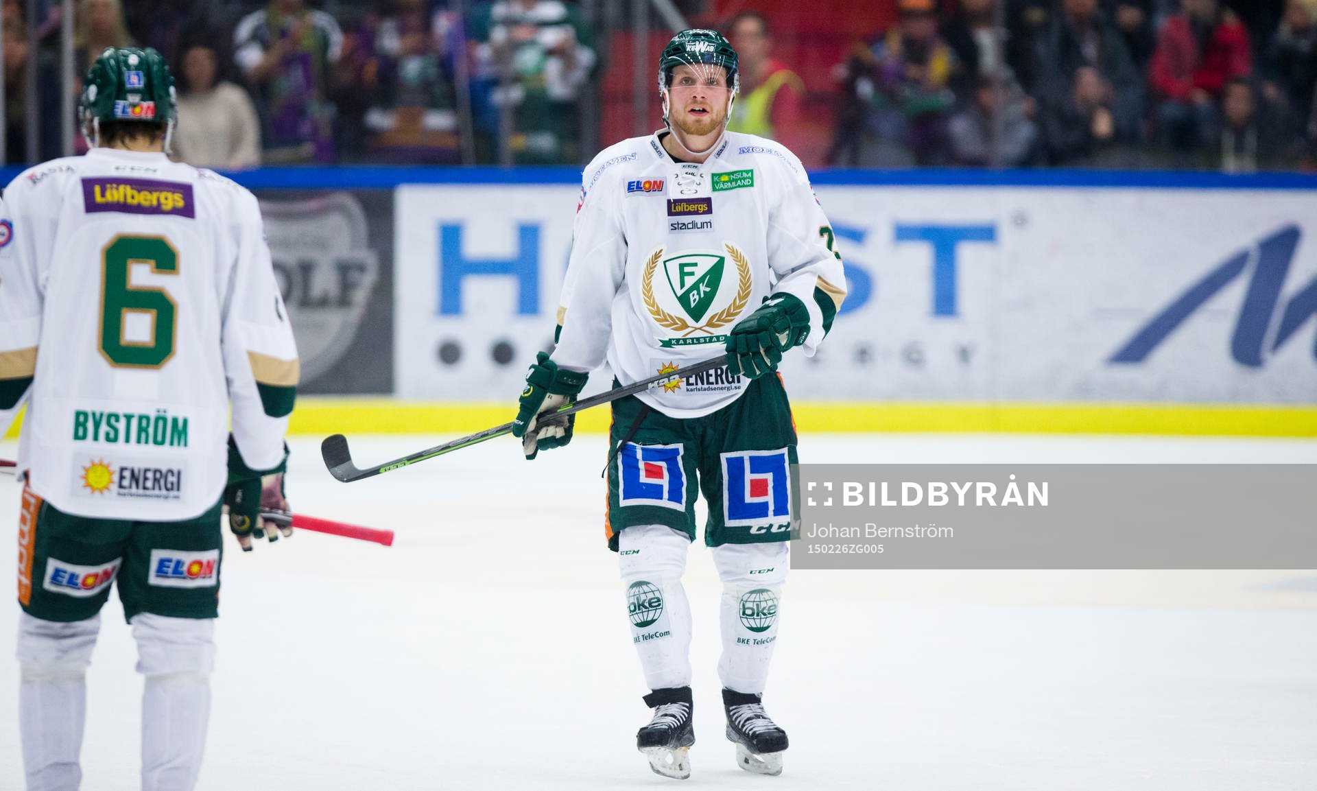 Färjestads Joachim Rohdin deppar