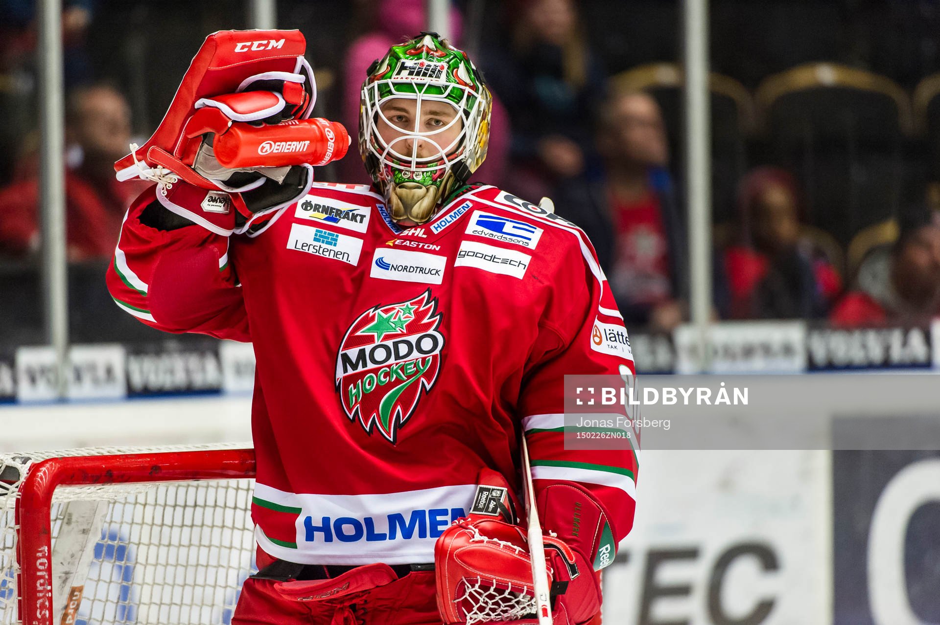Modos målvakt Linus Ullmark