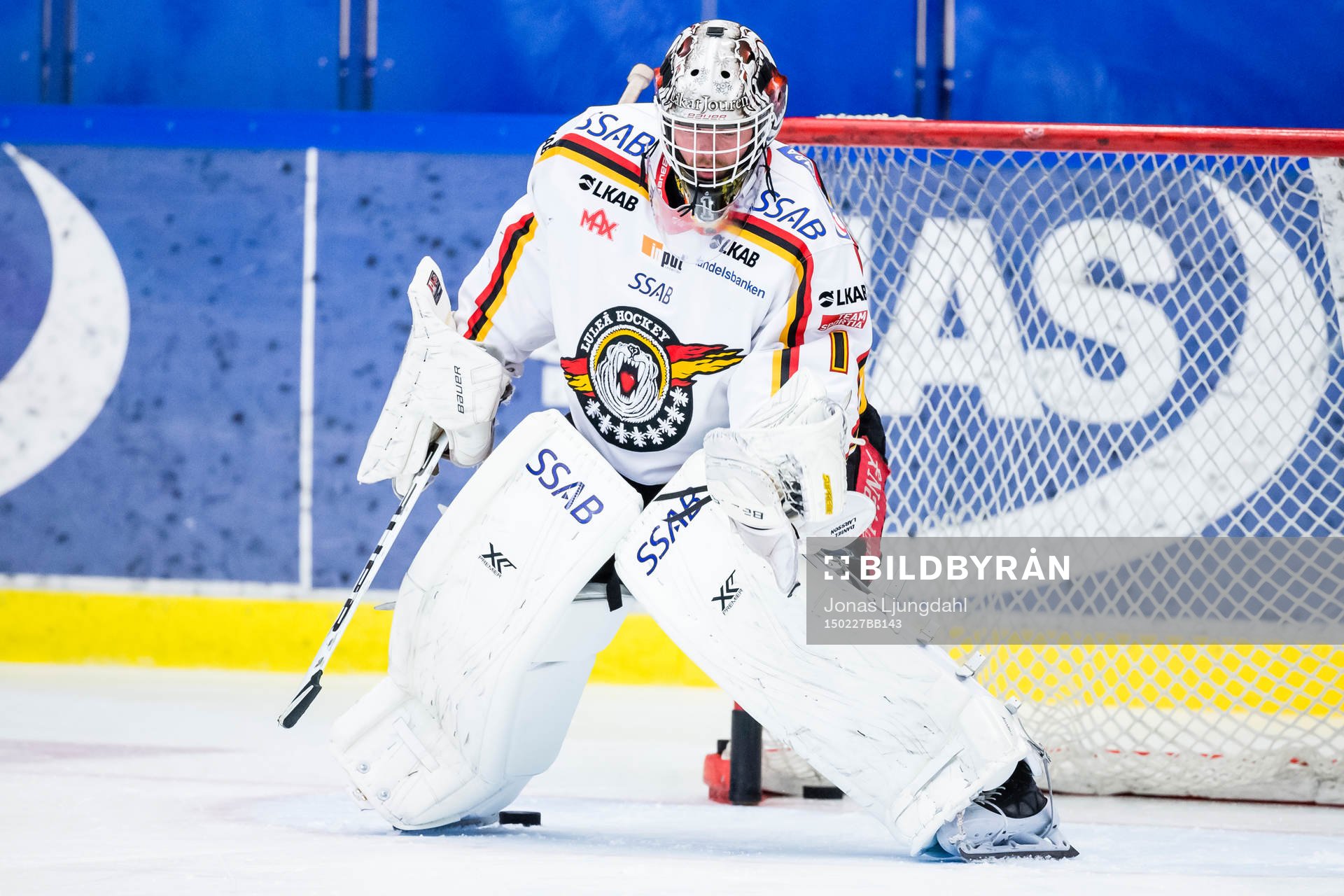 Luleås målvakt Daniel Larsson