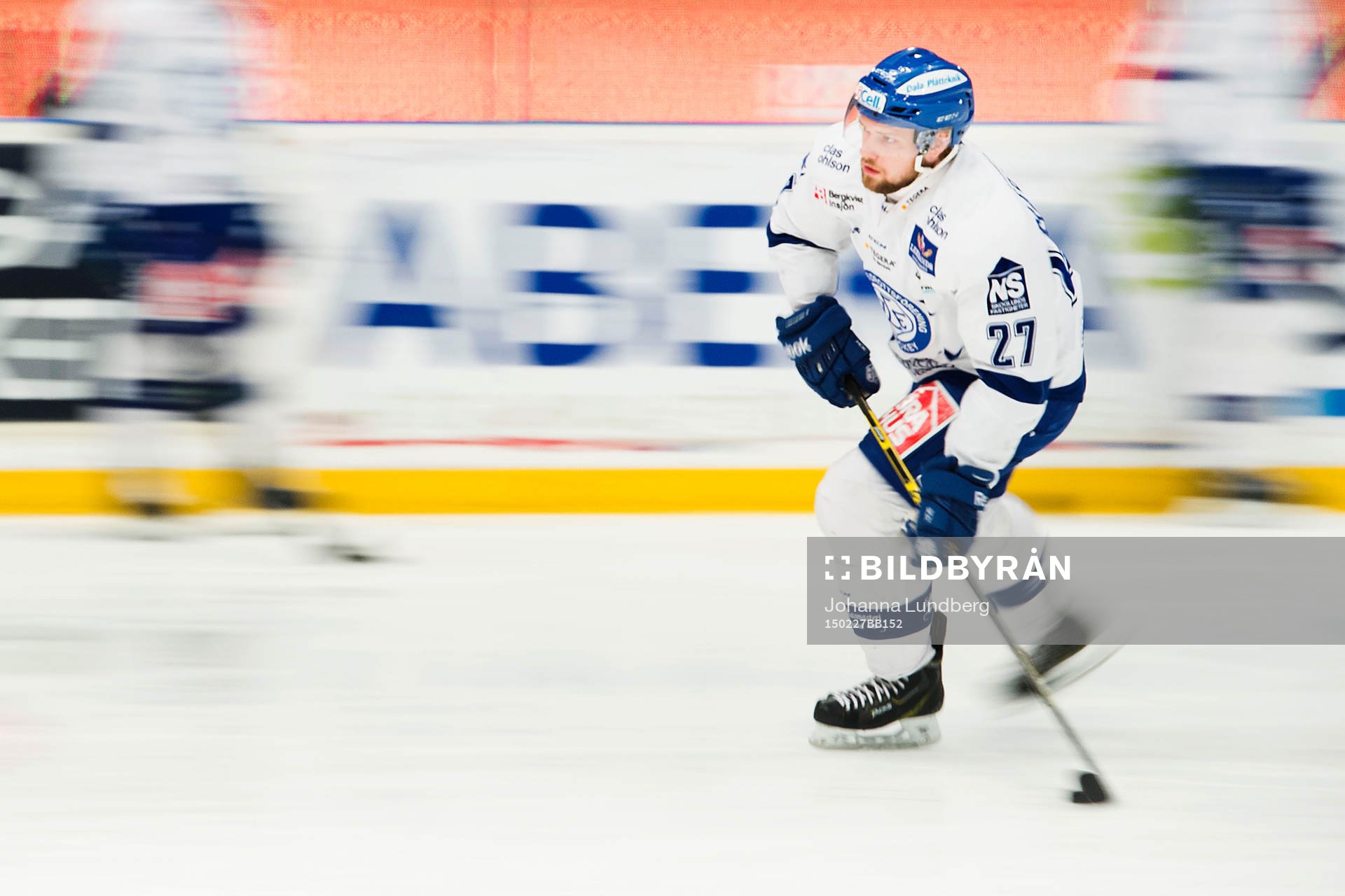Leksands Viktor Mårtensson värmer upp