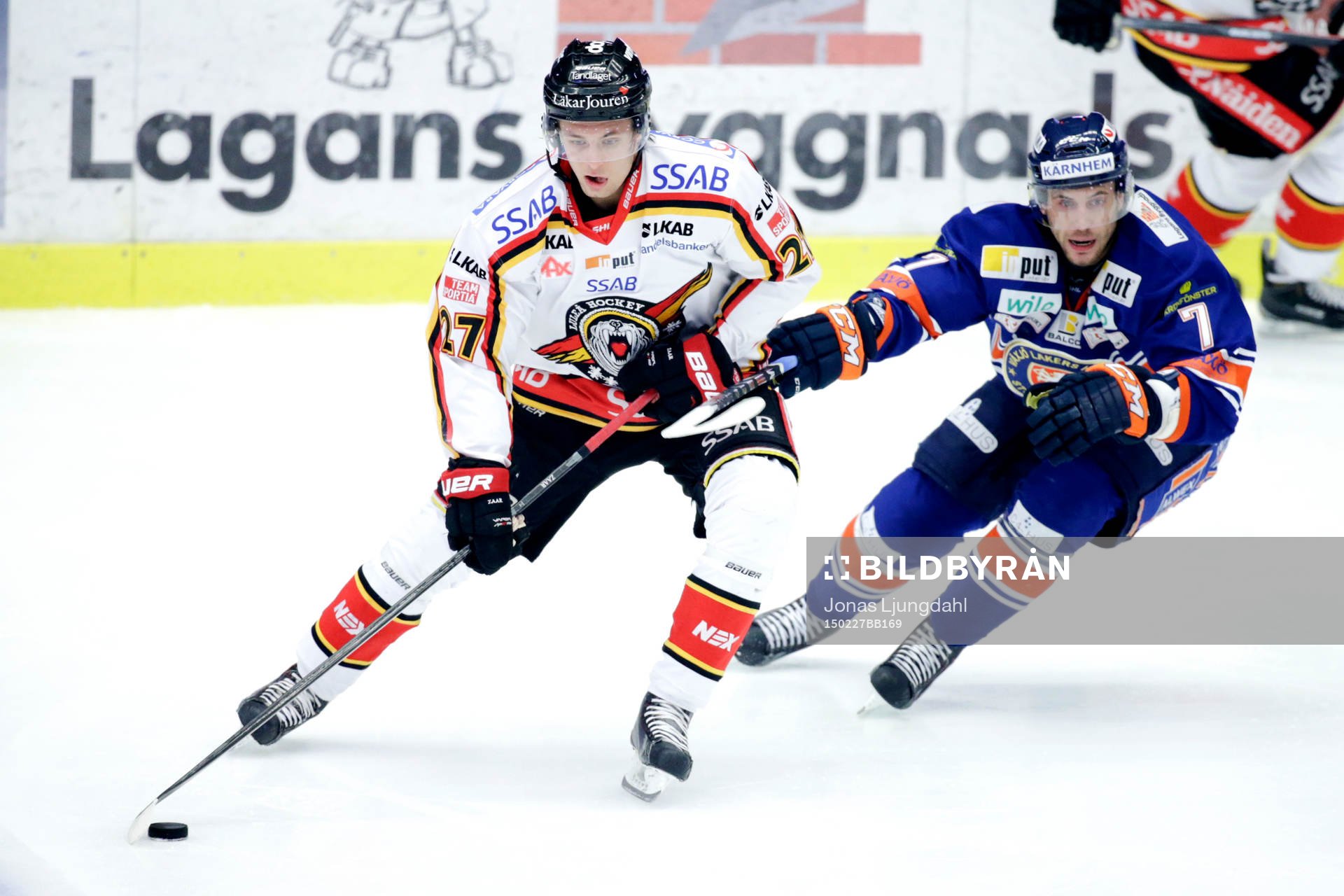 Luleås Daniel Zaar och Växjös Jeff Tambellini