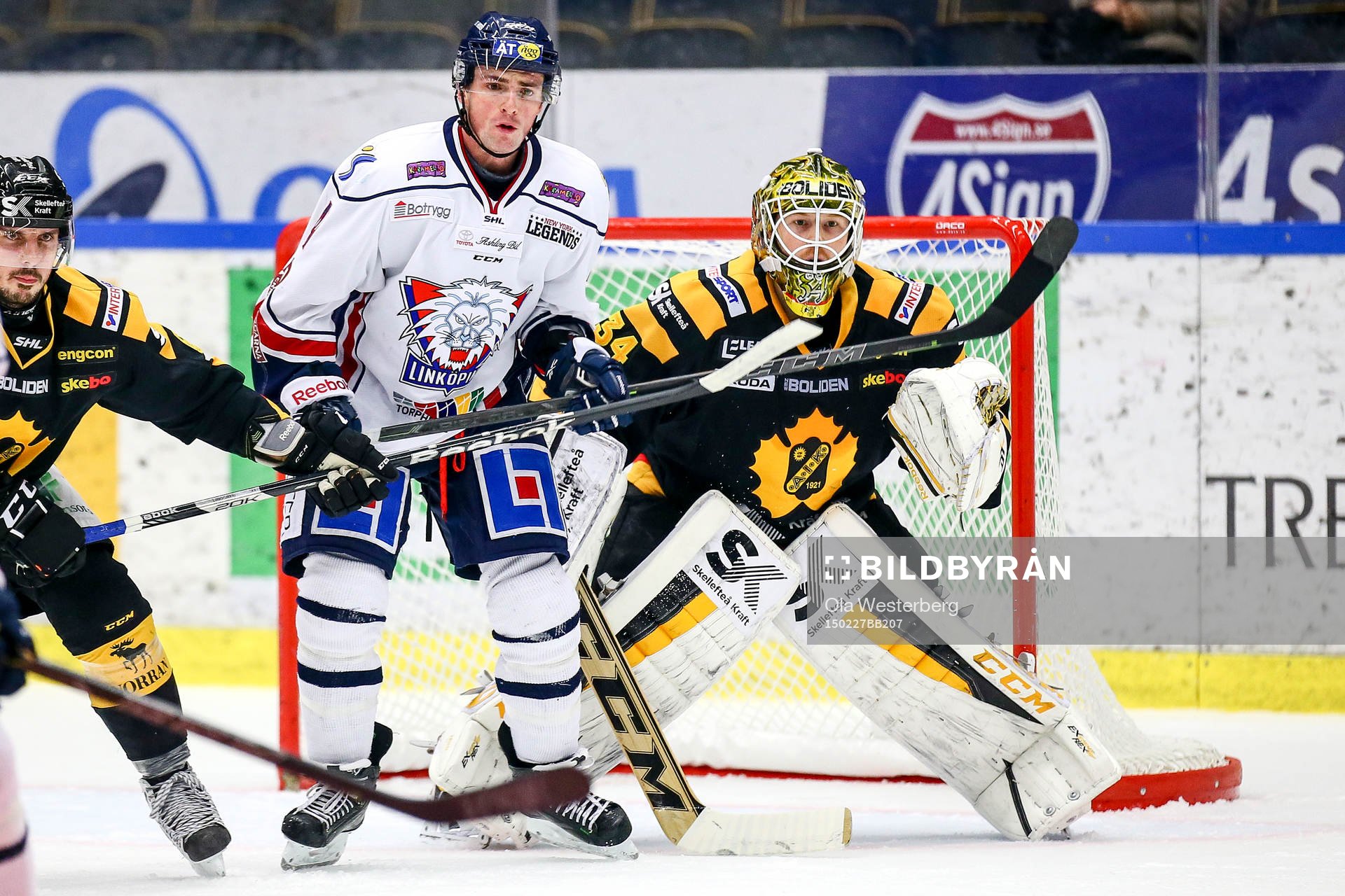 Skellefteås målvakt Erik Hanses