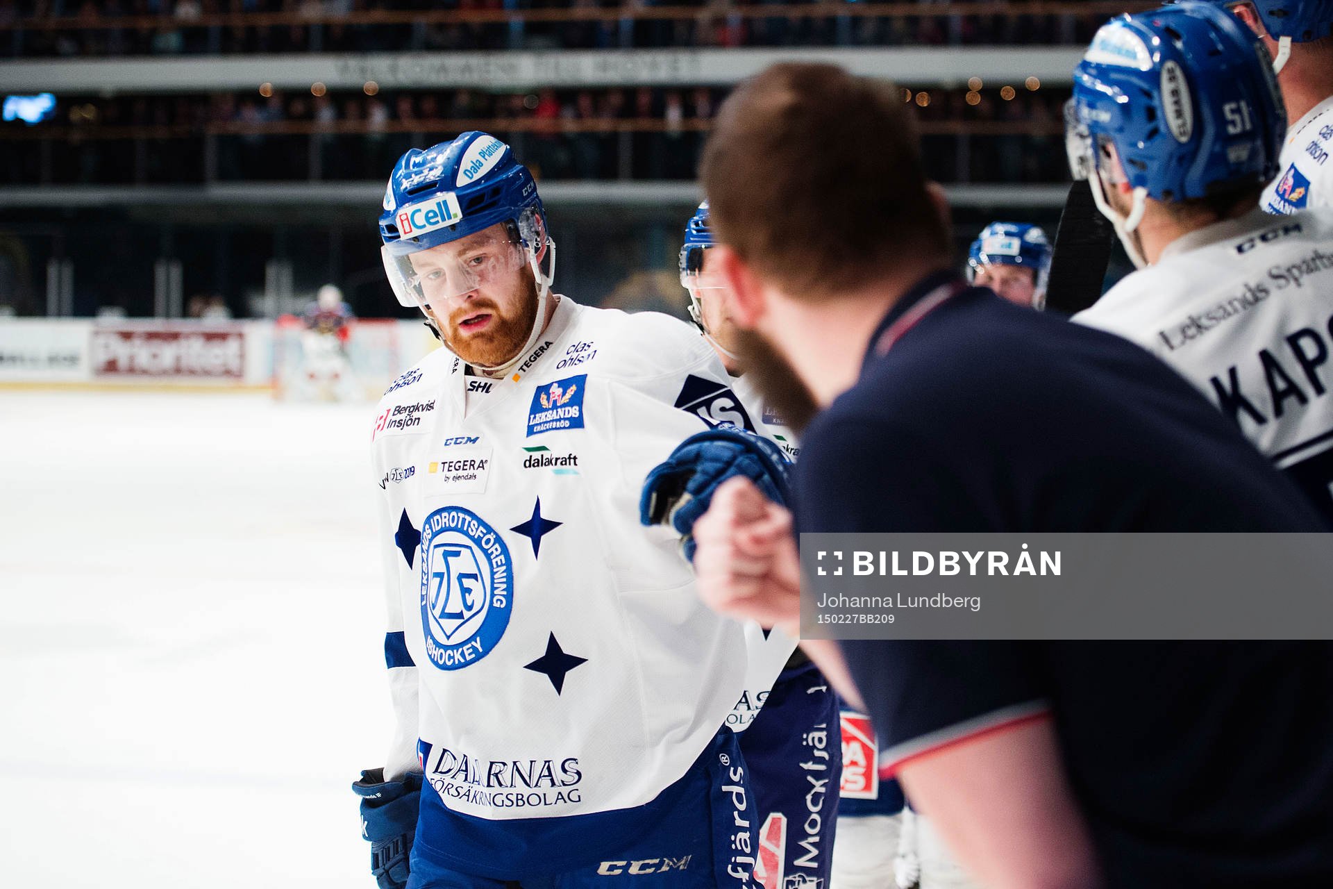 Leksands Mattias Ritola jublar