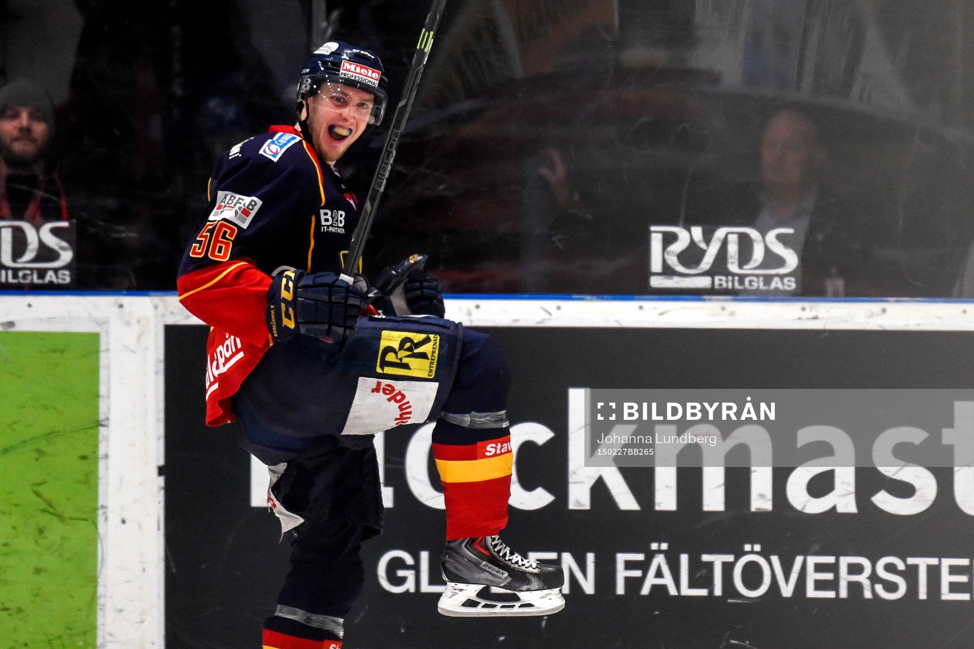 Djurgården Robin Norell jublar