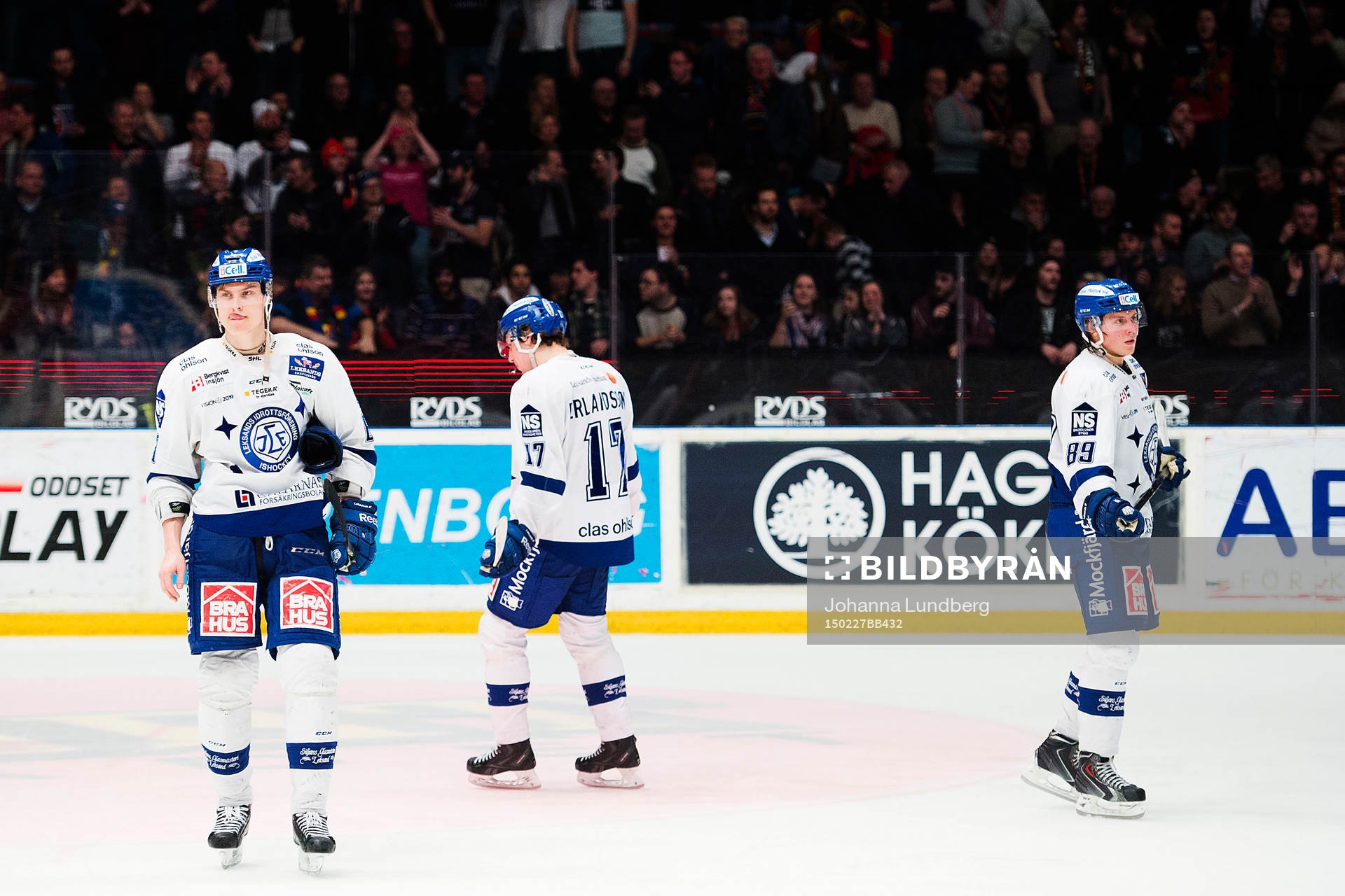 Leksands spelare deppar