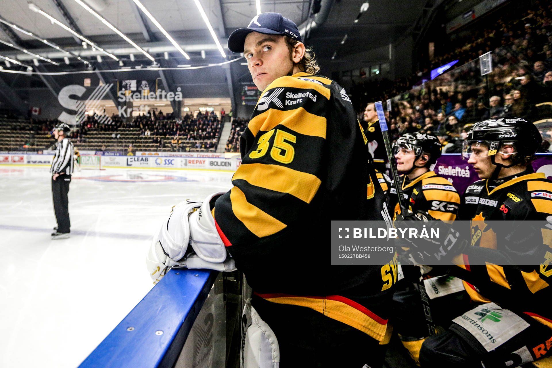 Skellefteås målvakt Markus Svensson