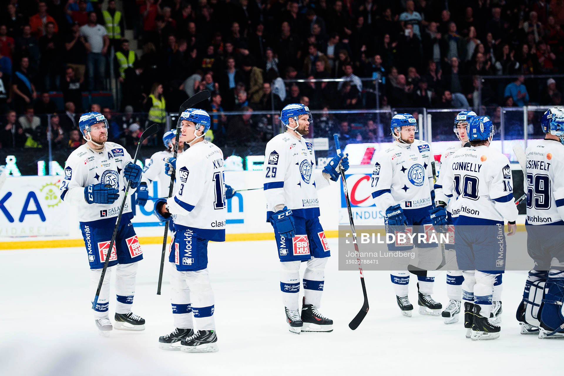 Leksands spelare deppar