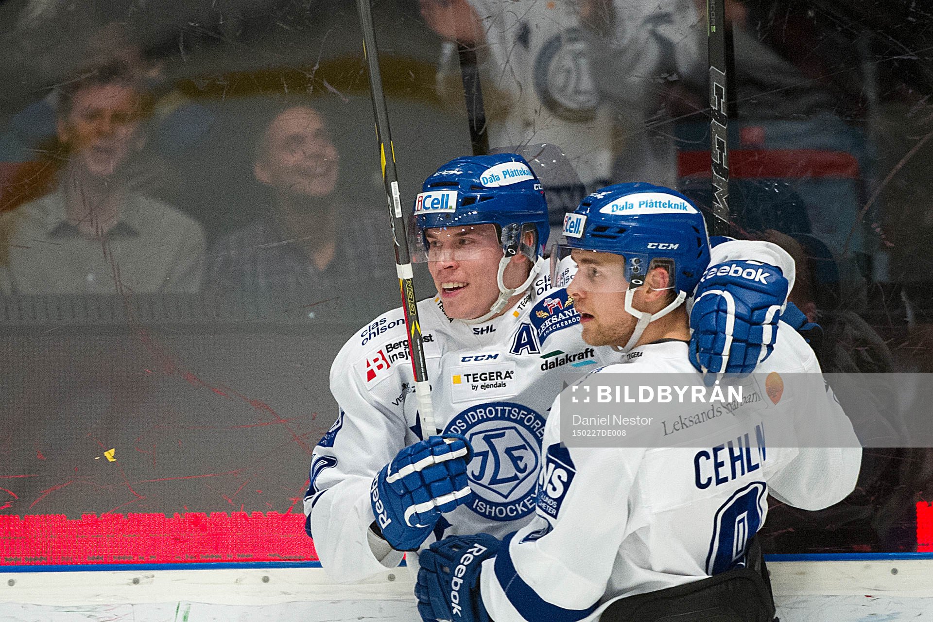 Leksands Tomi Sallinen jublar