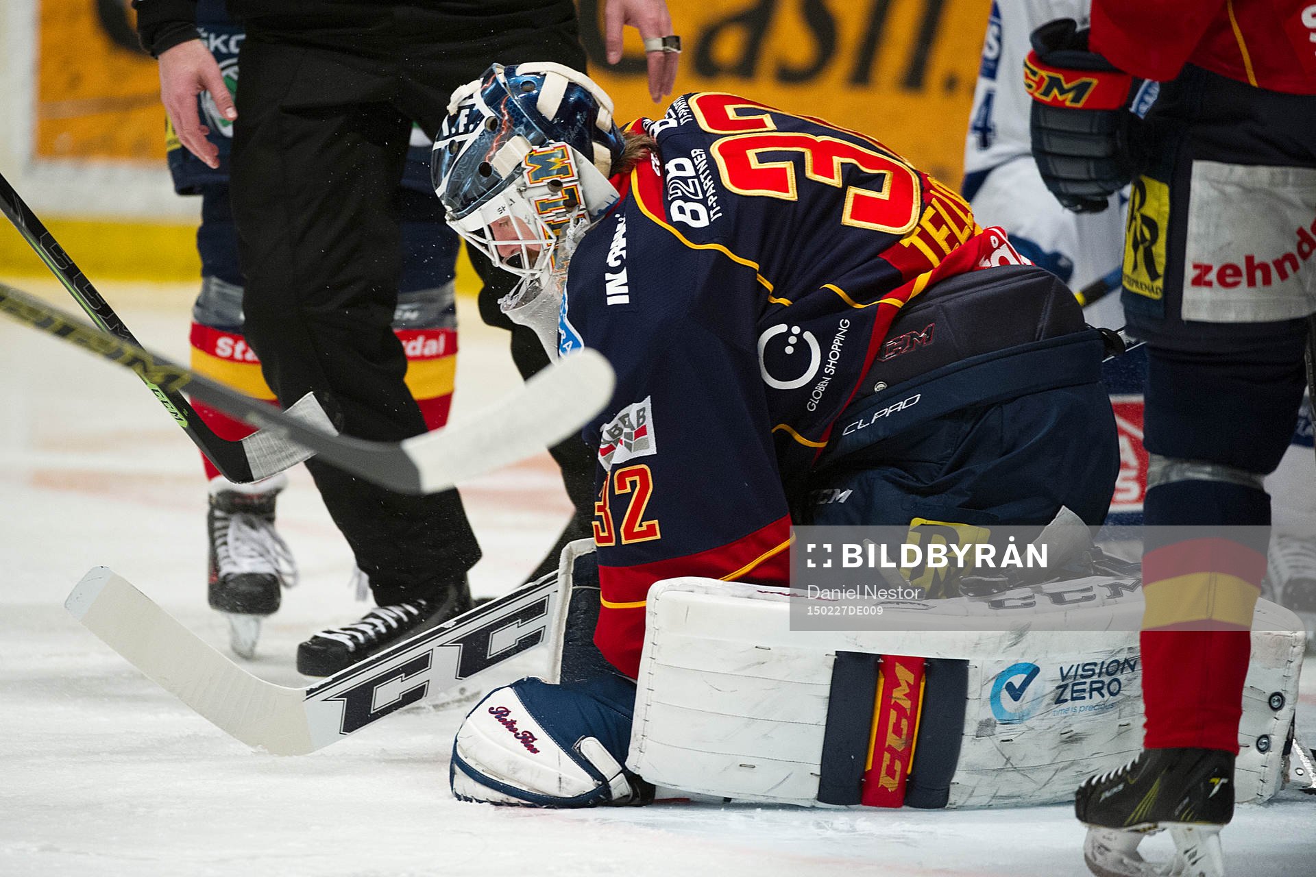 Djurgårdens målvakt Mikael Tellqvist