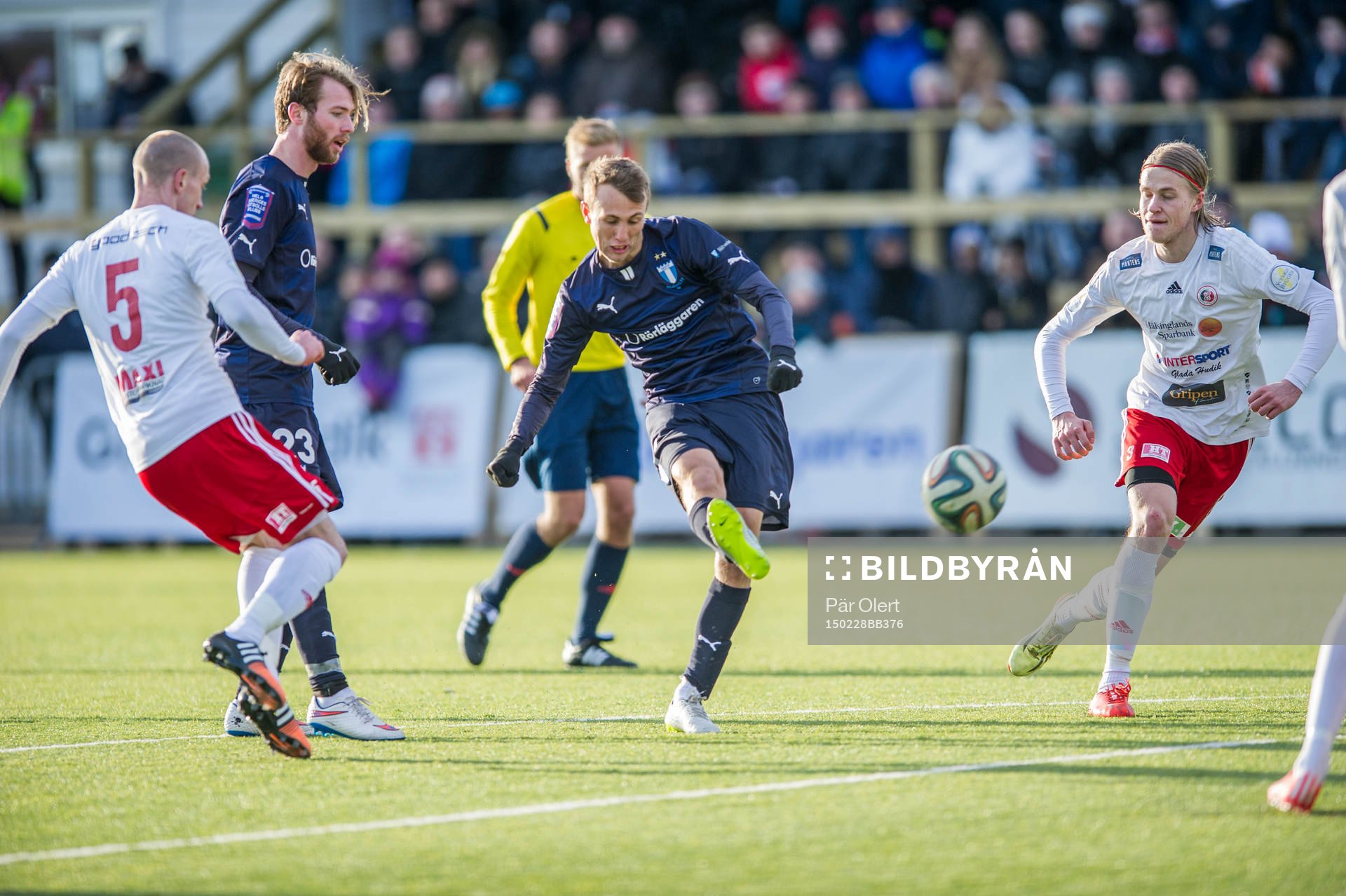 Malmö FFs Magnus Wolff Eikrem har målchans