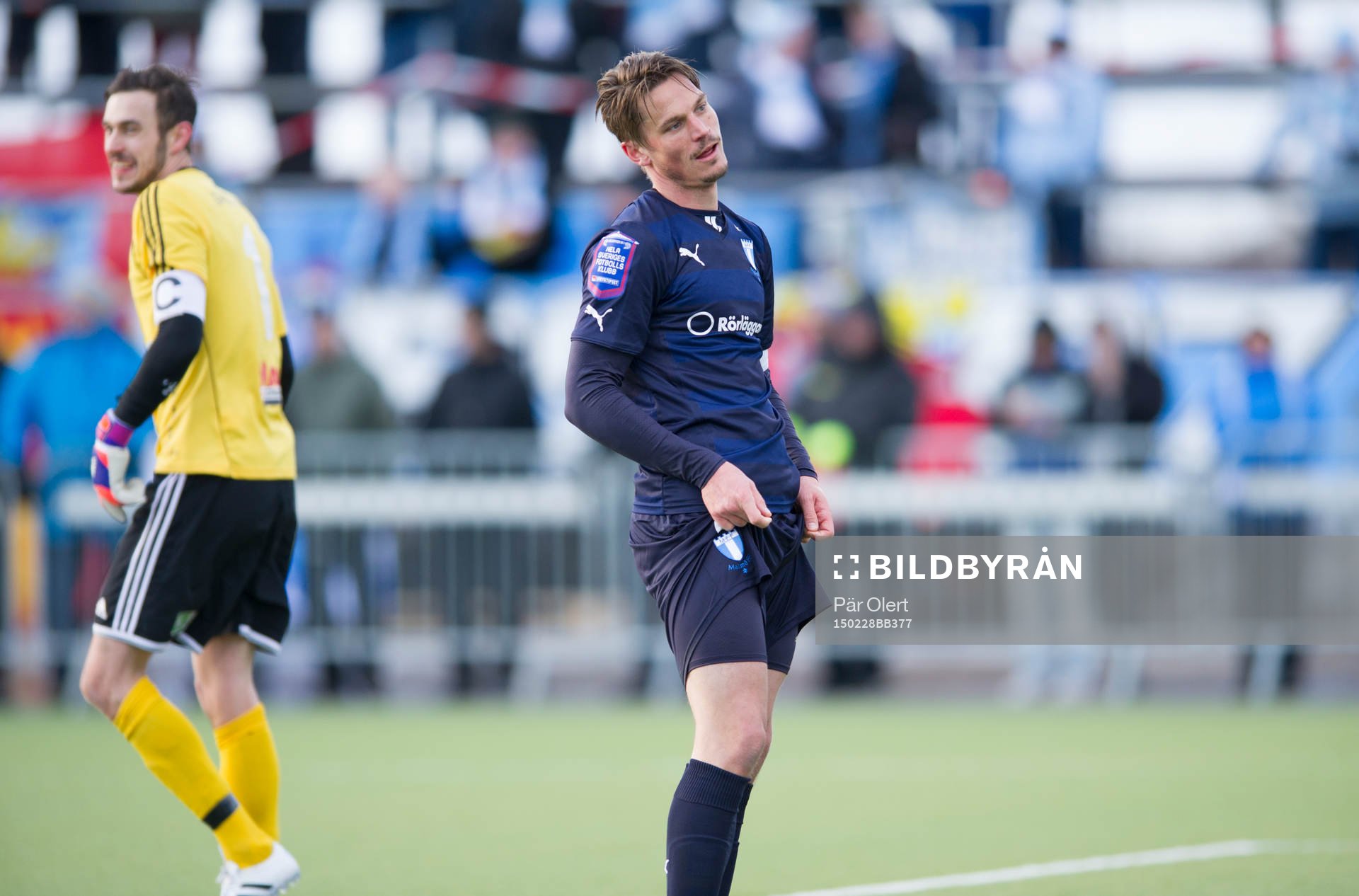 Malmö FFs Markus Rosenberg deppar