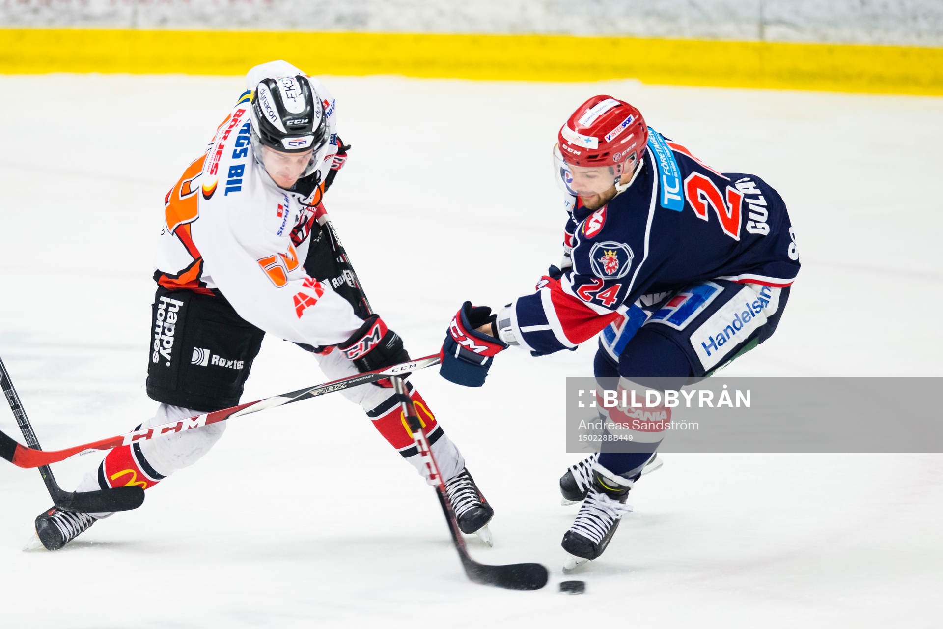 Karlskronas Jonathan Pudas och Södertäljes Michal Gulasi