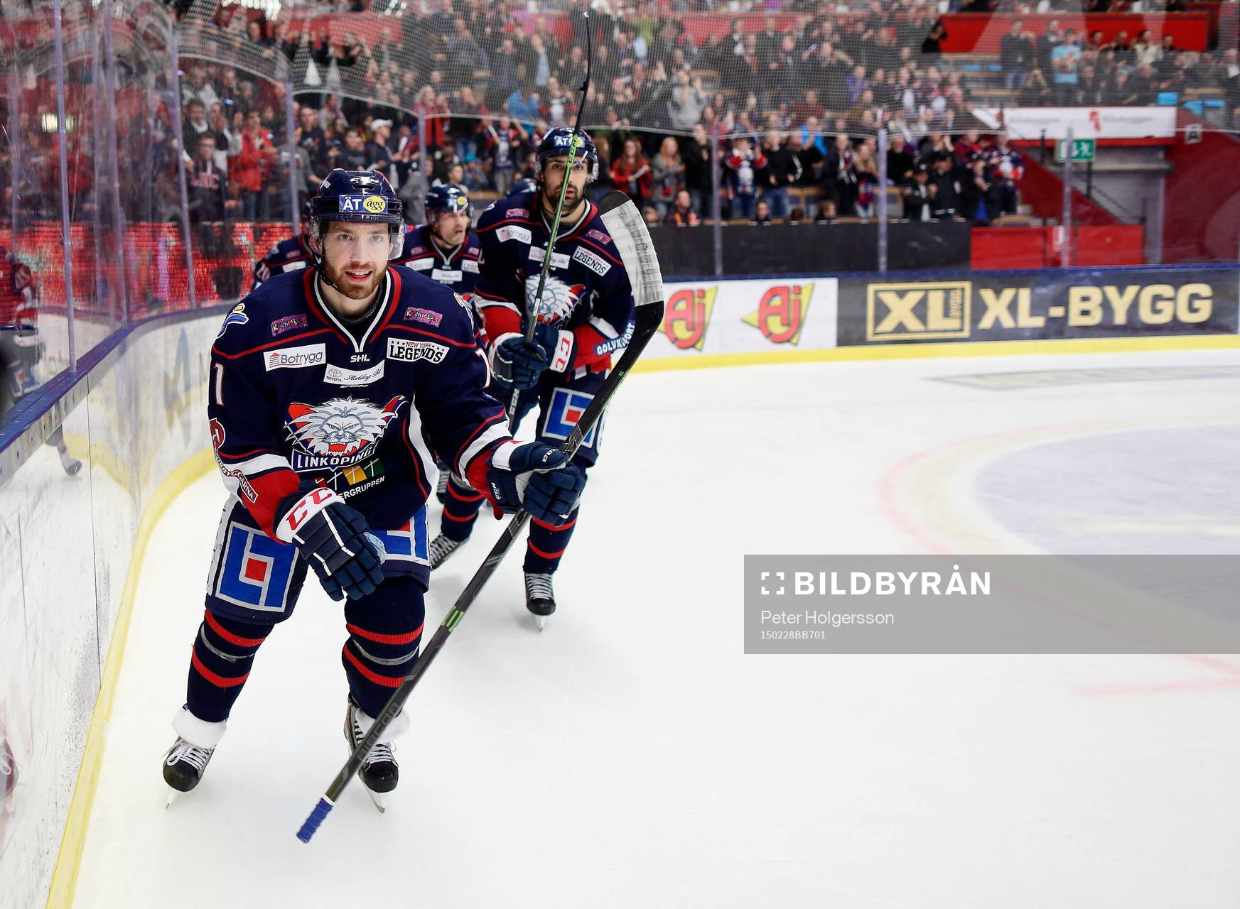 Linköpings Jacob Micflikier jublar