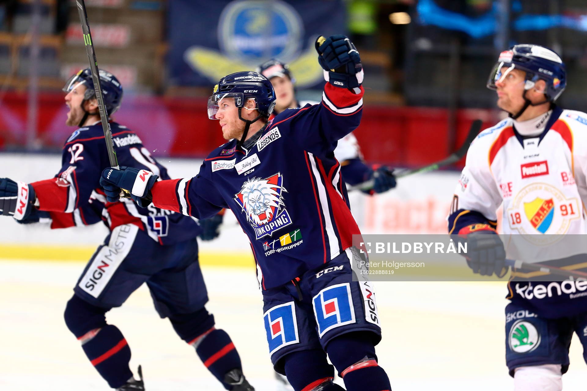 Linköpings Jonas Almtorp jublar