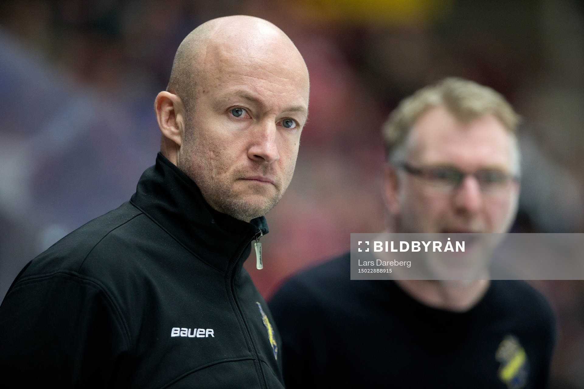 s tränare Peter Nordström och assisterande tränare