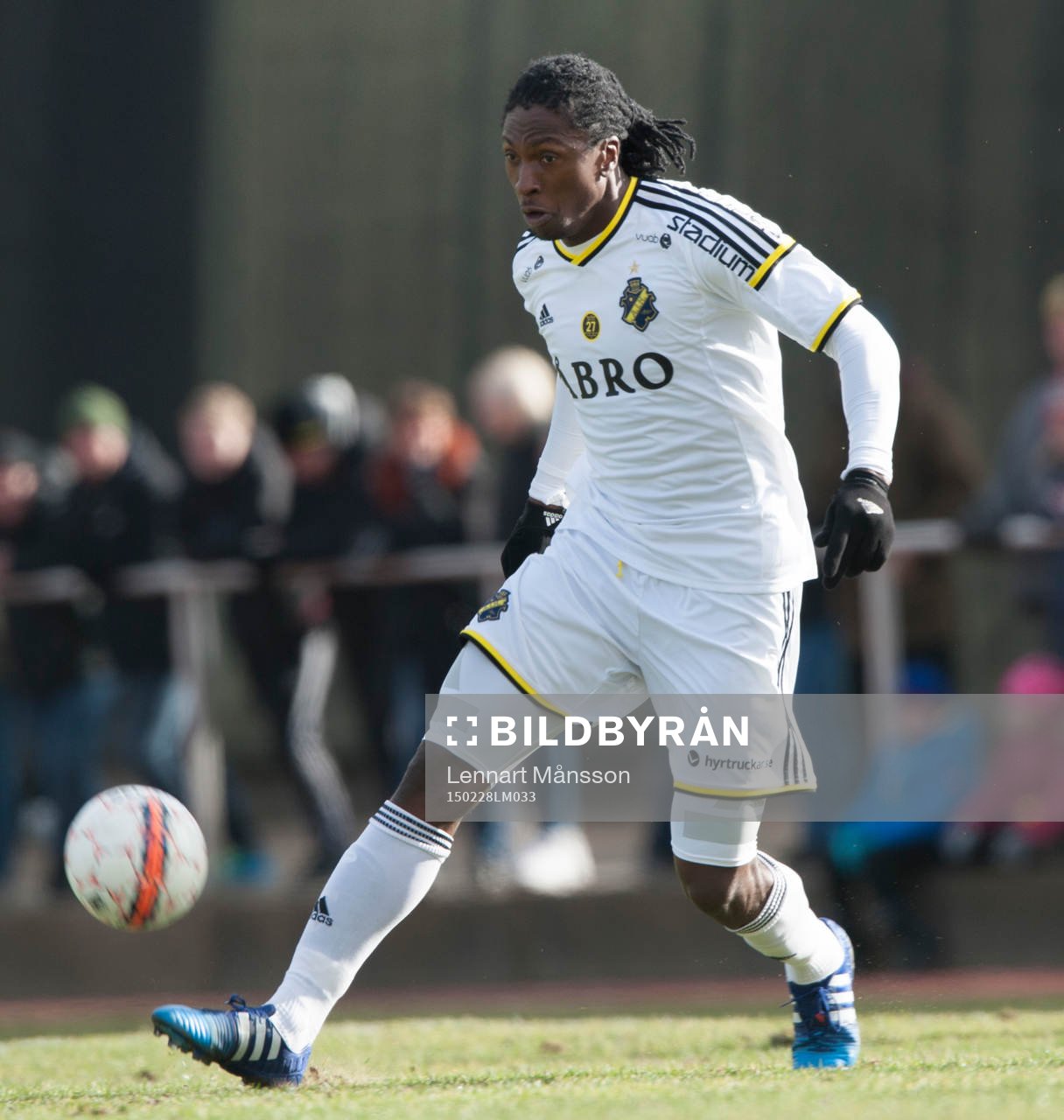 s Dickson Paul Etuhu i matchen i Svenska cupen mellan