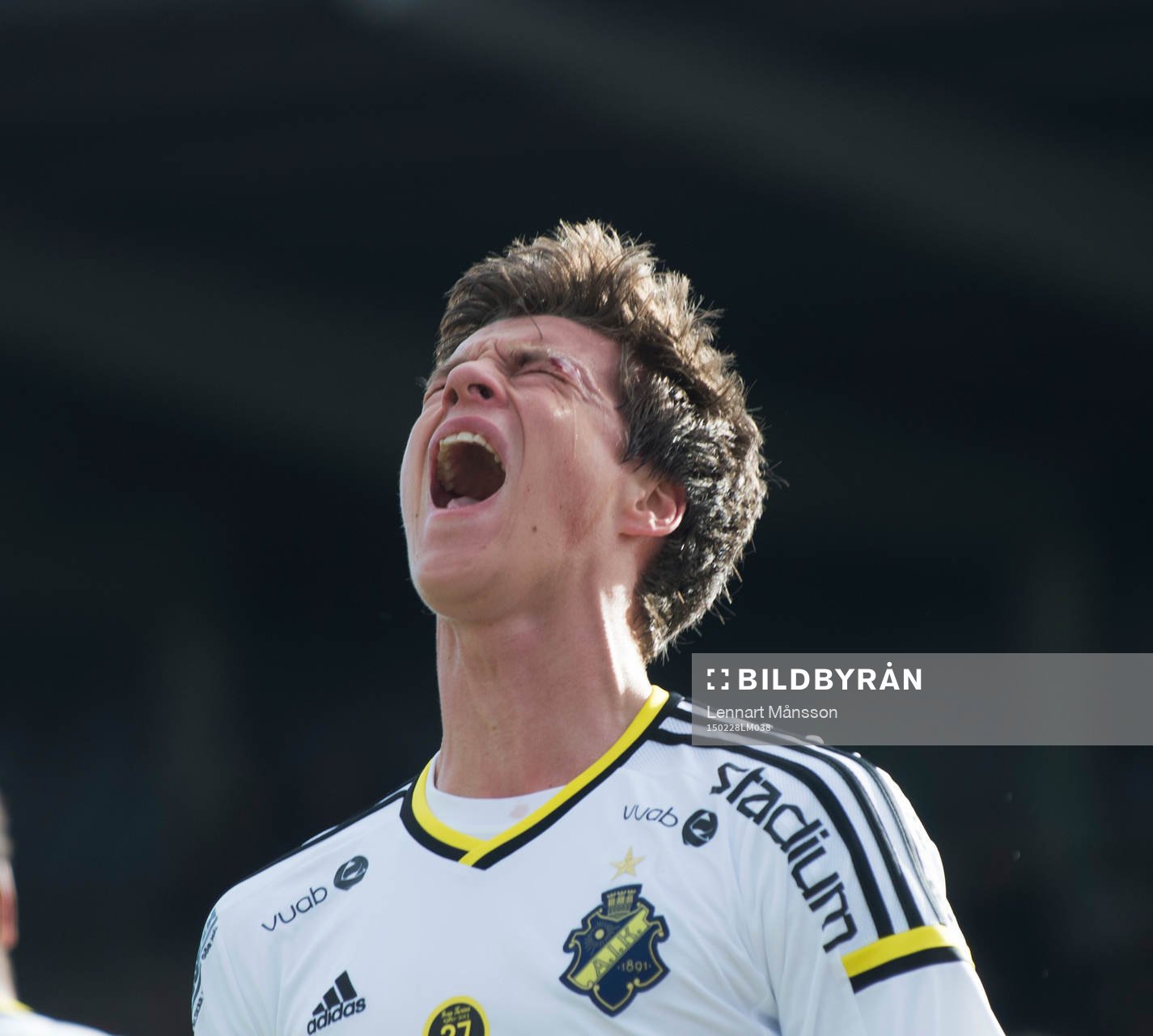 s Sauli Väisänen i matchen i Svenska cupen mellan