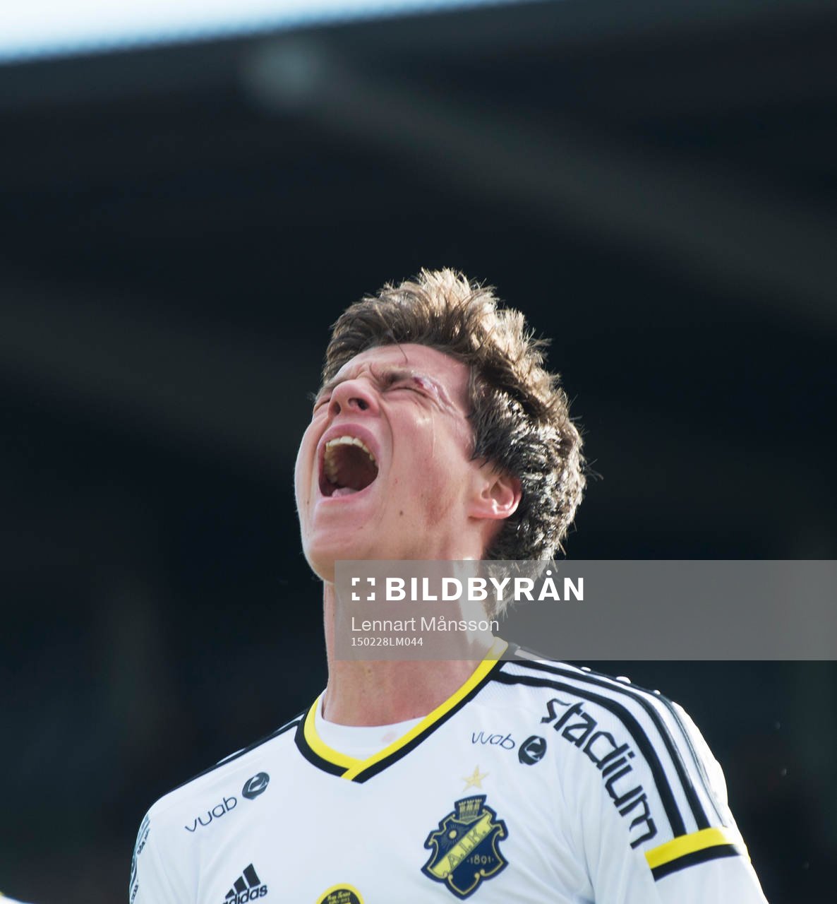 s Sauli Väisänen i matchen i Svenska cupen mellan