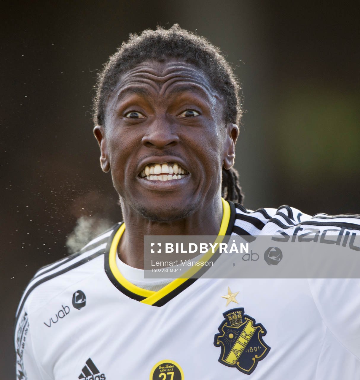 s Dickson Paul Etuhu i matchen i Svenska cupen mellan