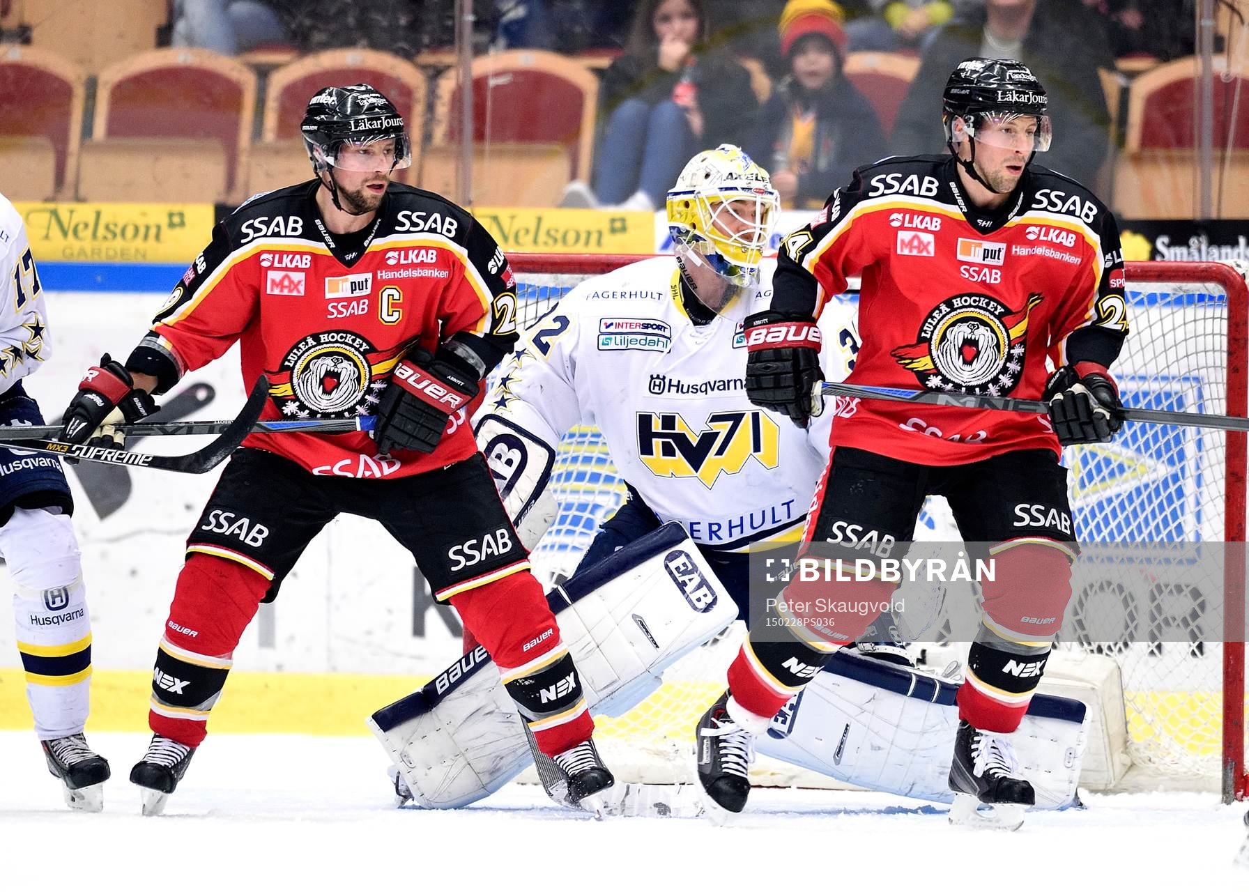Luleås Chris Abbott (v) och Cam Abbott(h)