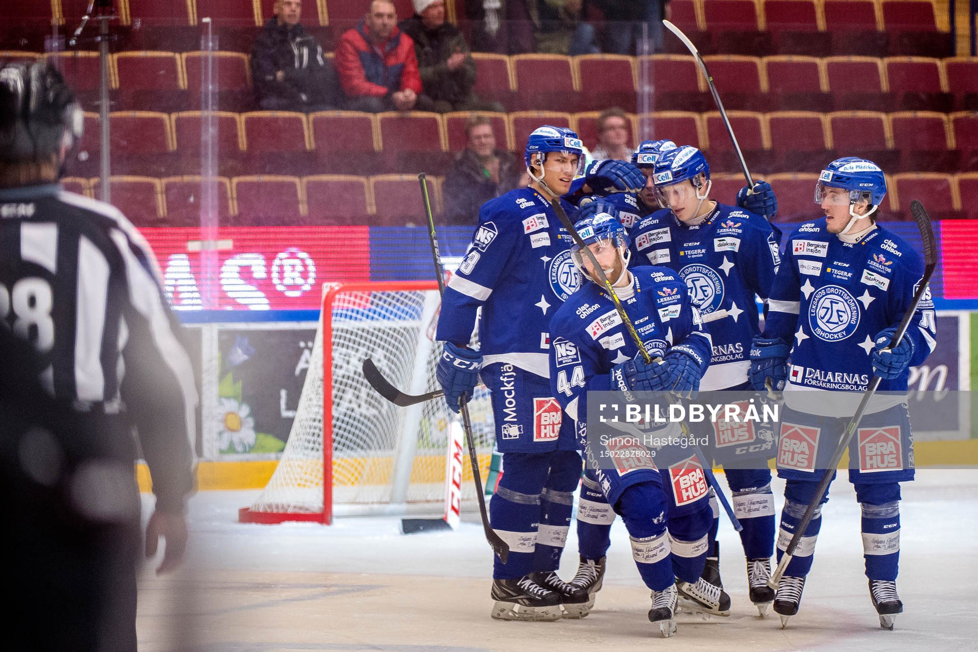 Leksands Mattias Guter jublar