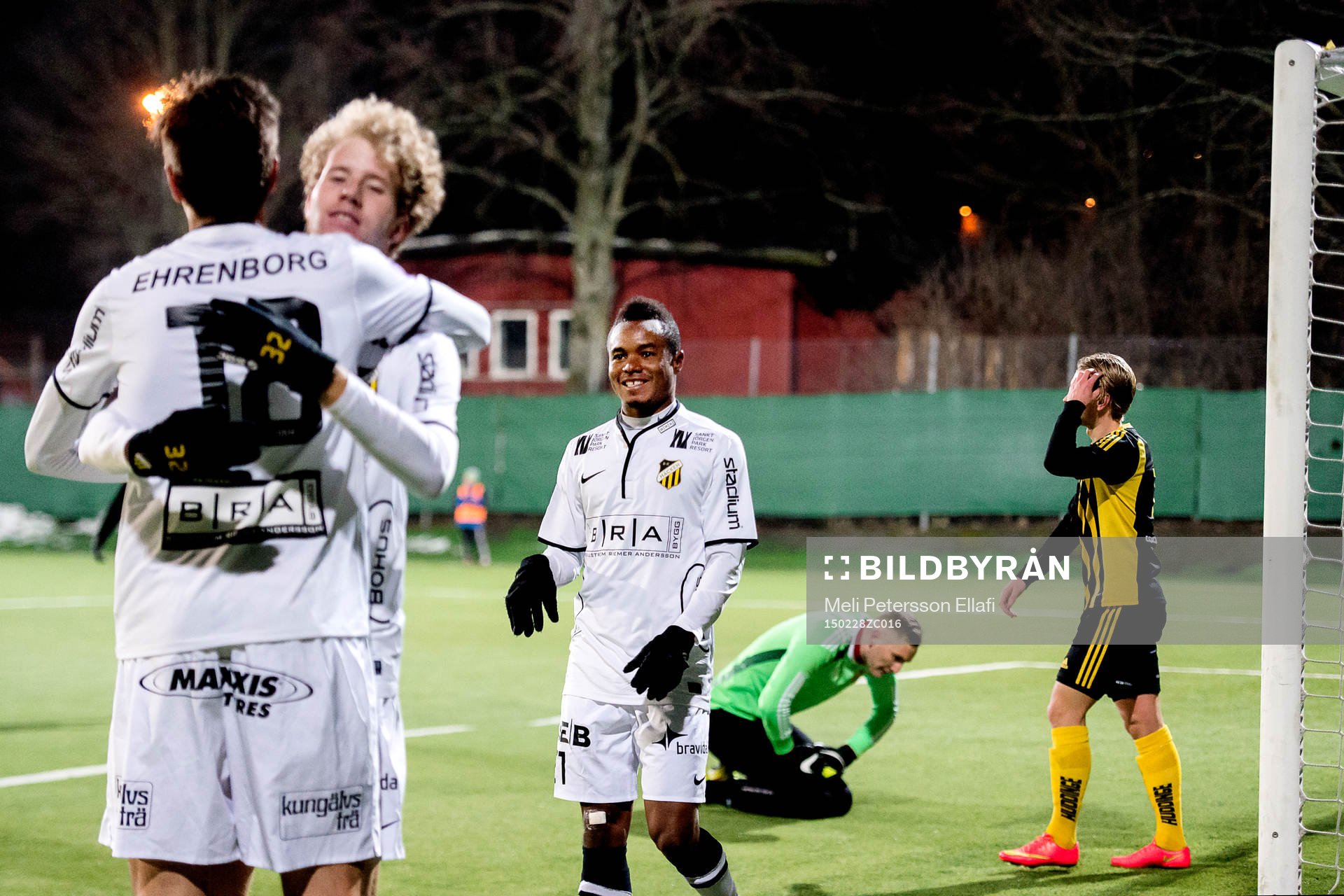 Häckens Alexander Jeremejeff, Samuel Gustafson och Nasiru