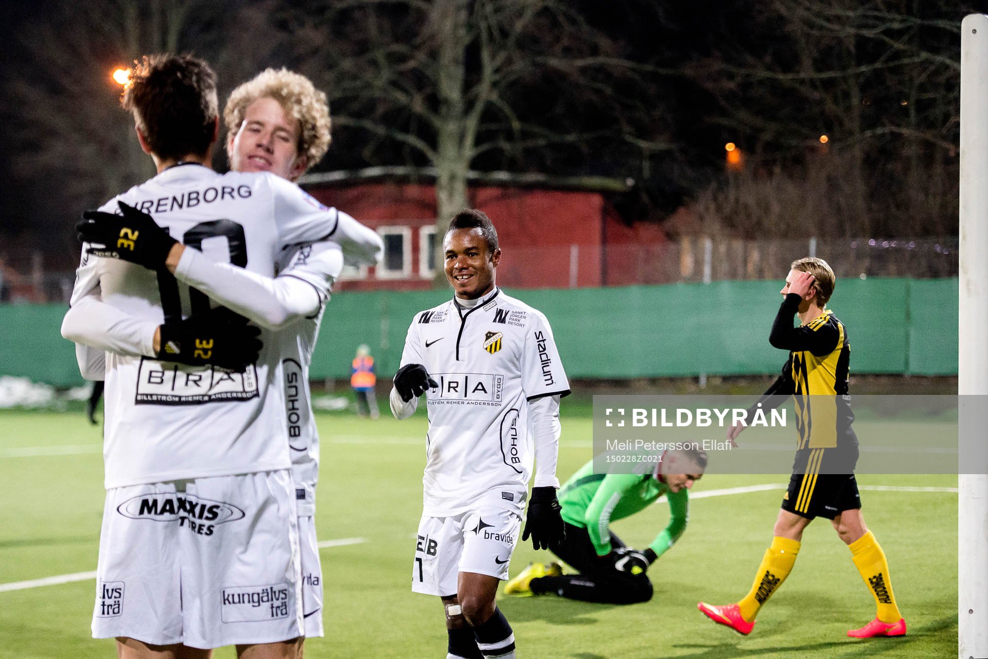Häckens Alexander Jeremejeff, Samuel Gustafson och Nasiru
